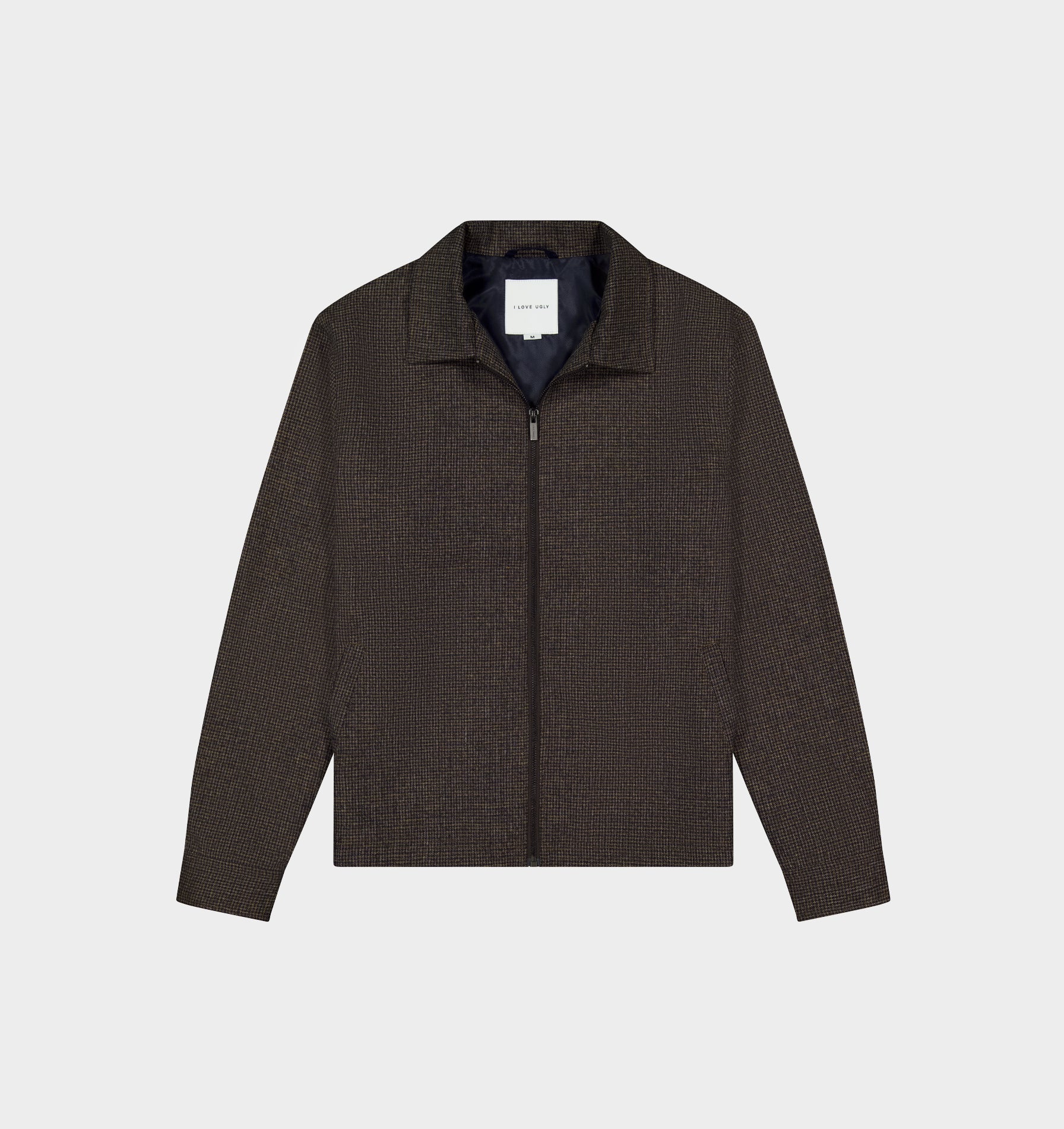 Wool Check Poker Jacket - Anchor Check