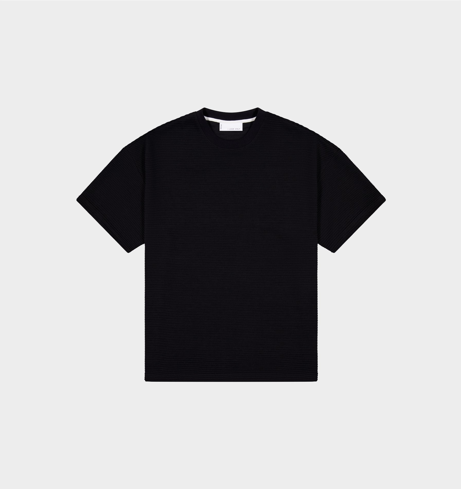 Corrugated Box Tee - Black