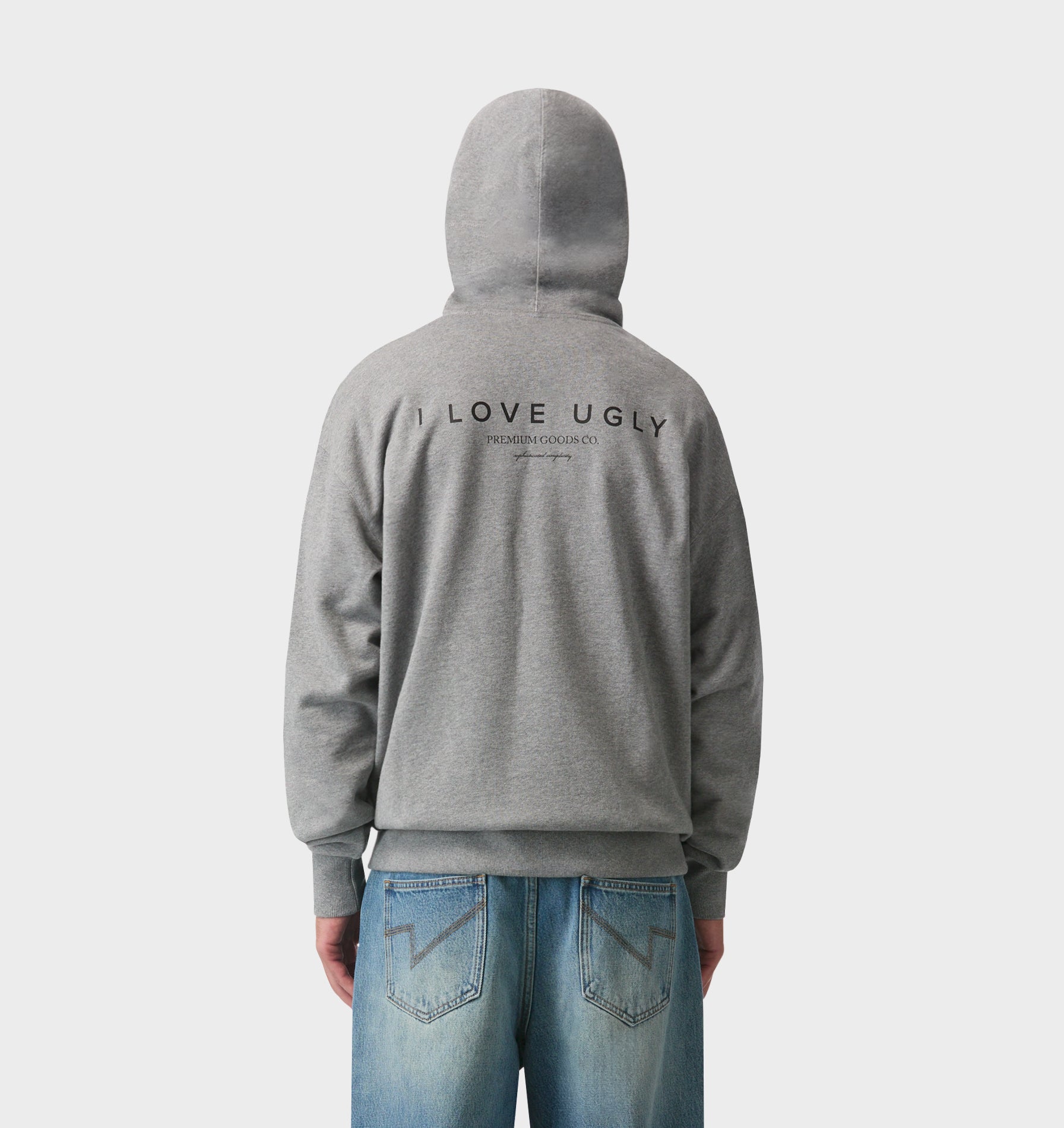 Logo Box Hood 2.0 - Grey Marle
