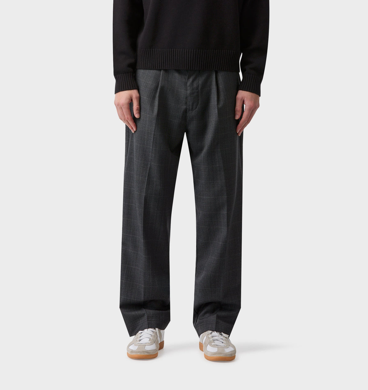 Winston Pant - Charcoal/Black Check