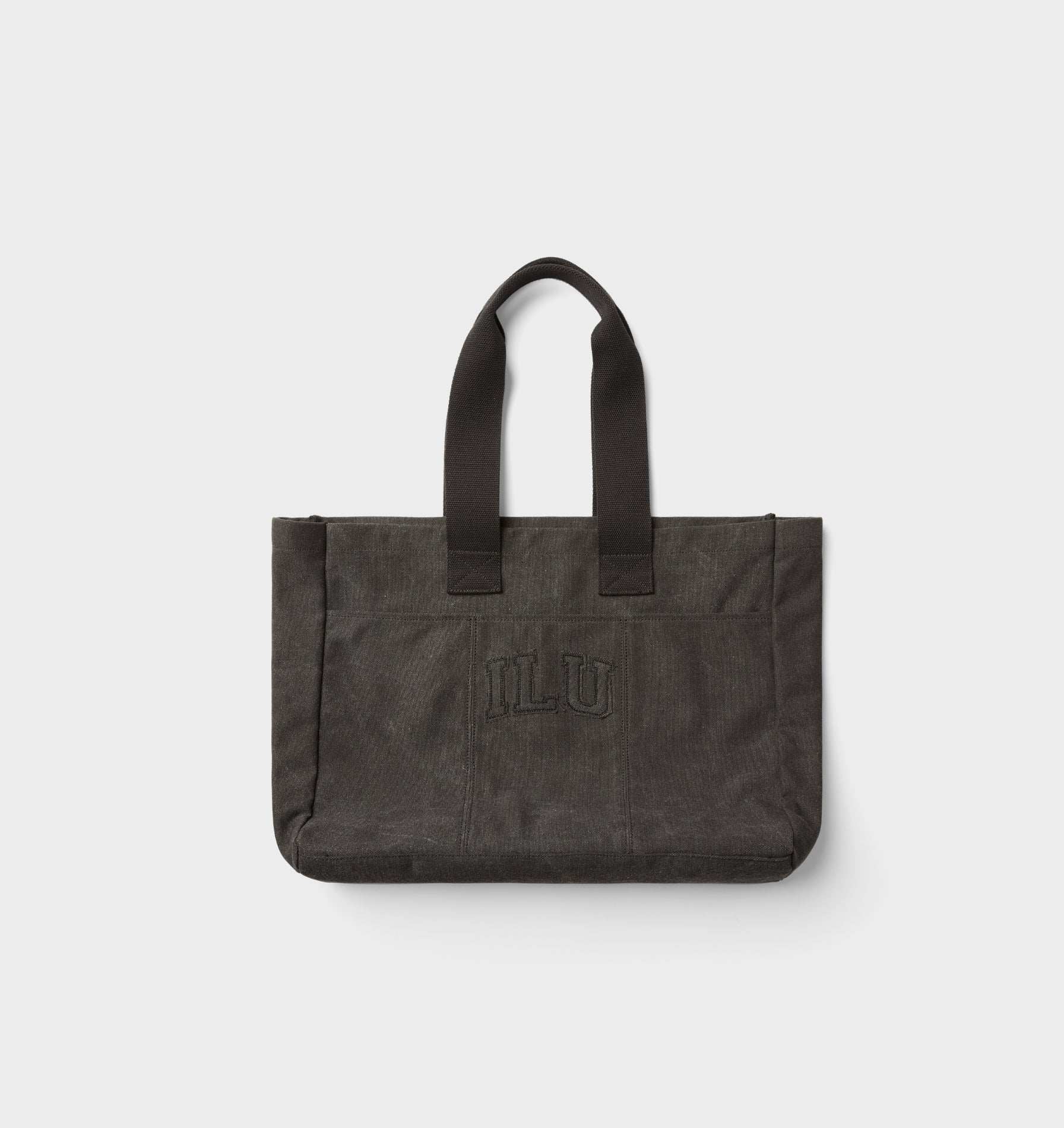 Washed Tote Bag - Washed Black