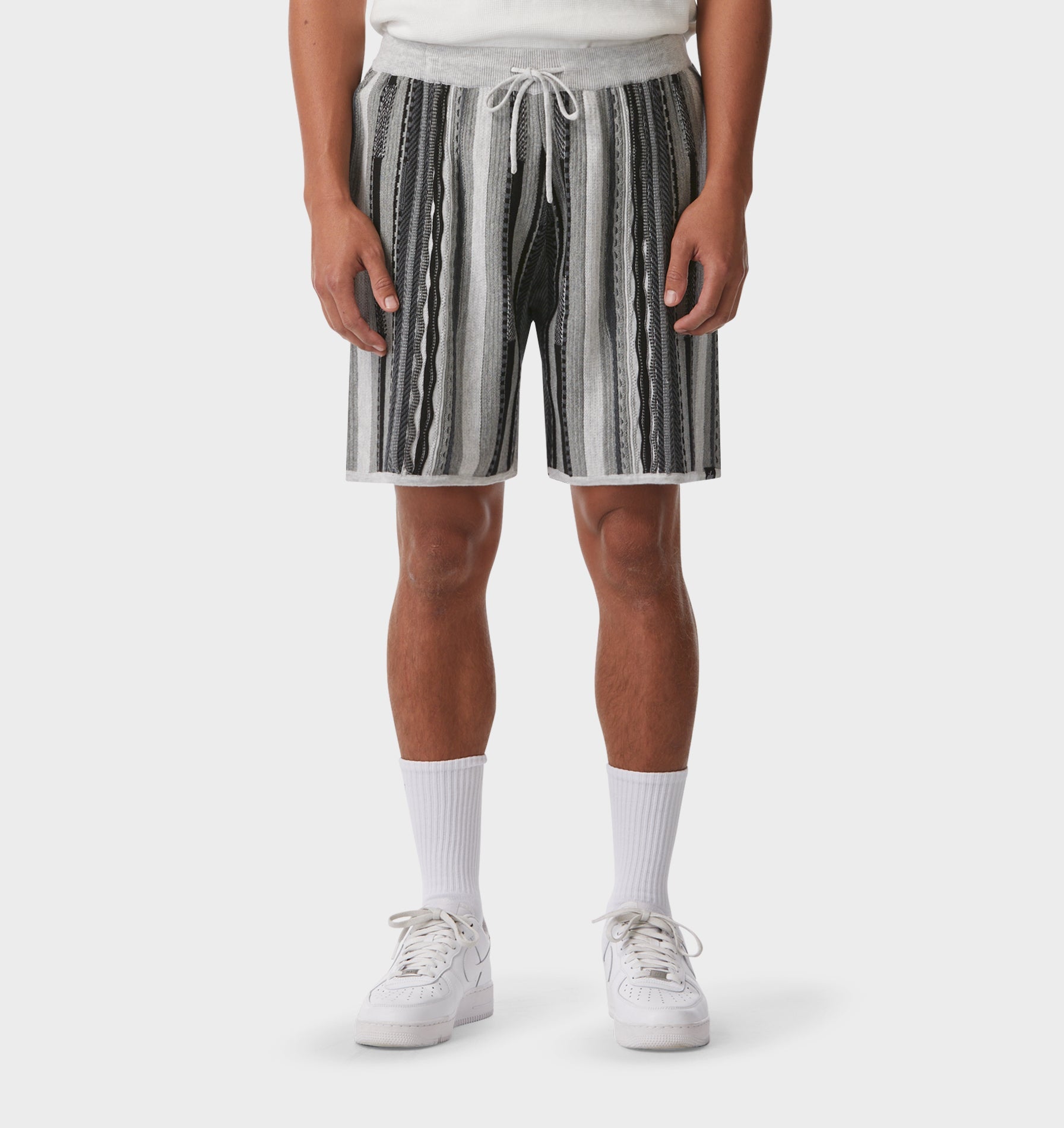 Multi Knit Short - Charcoal Grey