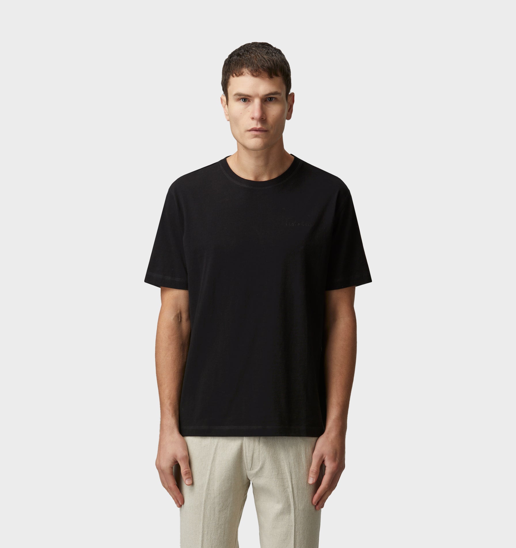 Jeremy Slim Tee - Black