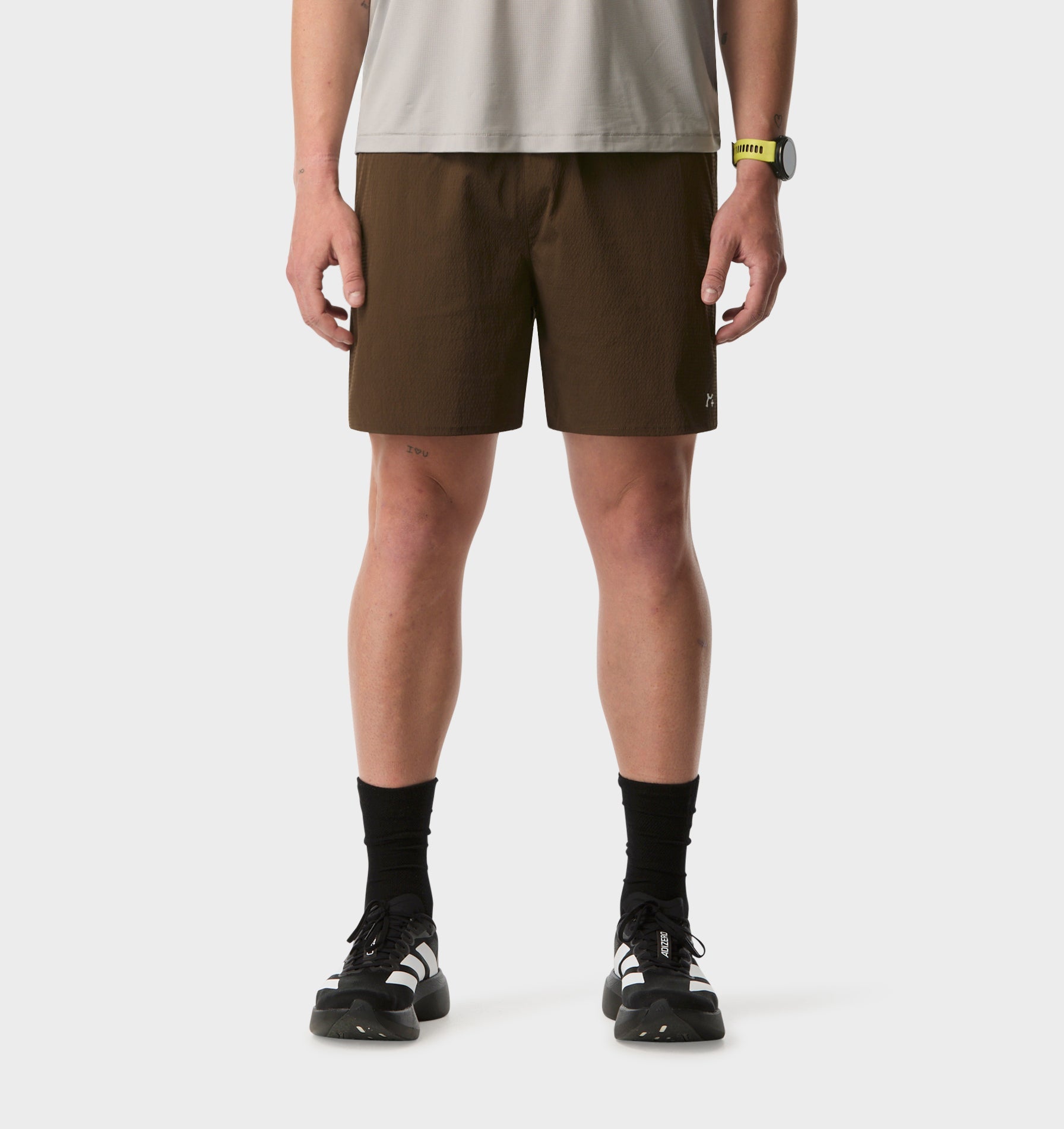 GR X ILU 5" Split Short - Brown