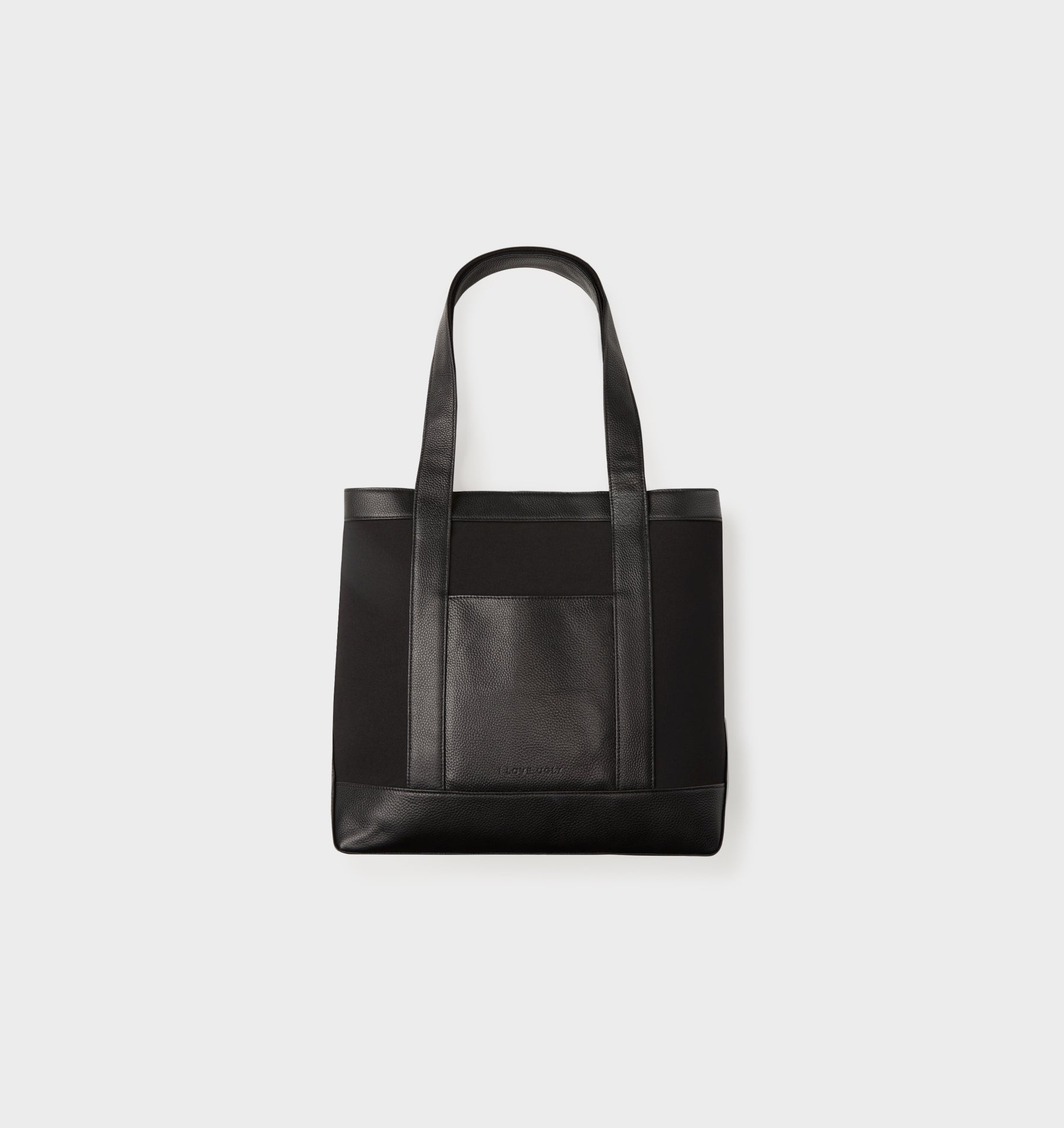 Ellis Leather Tote Bag - Black
