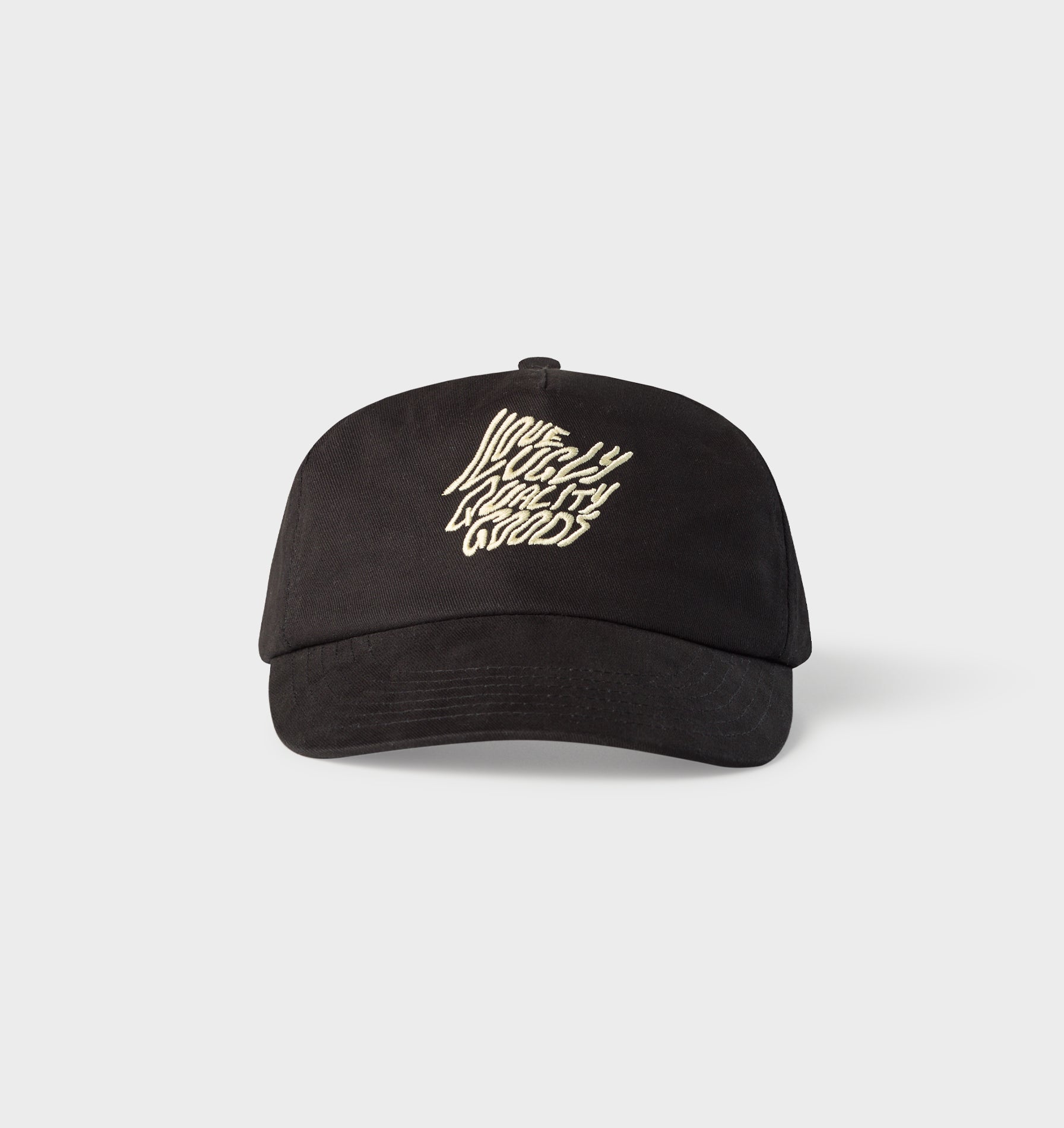 Quality Goods Beau Cap - Black/Off White