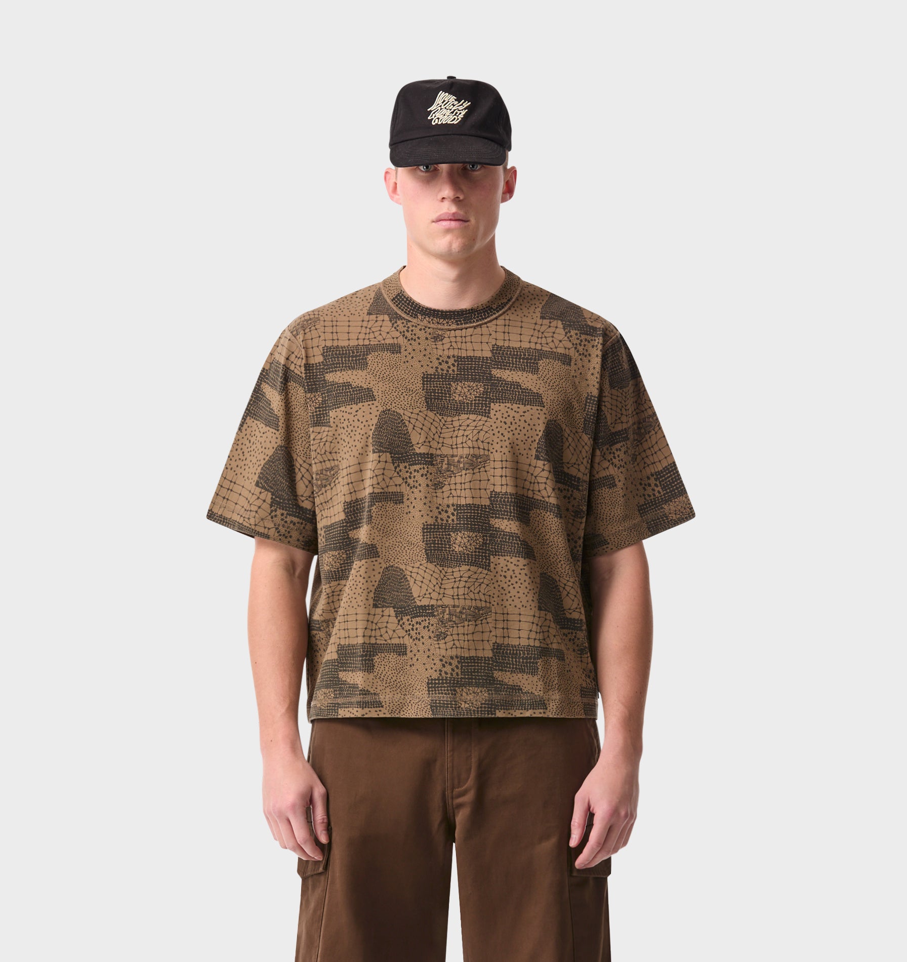 Crop Box Tee - Gridlands