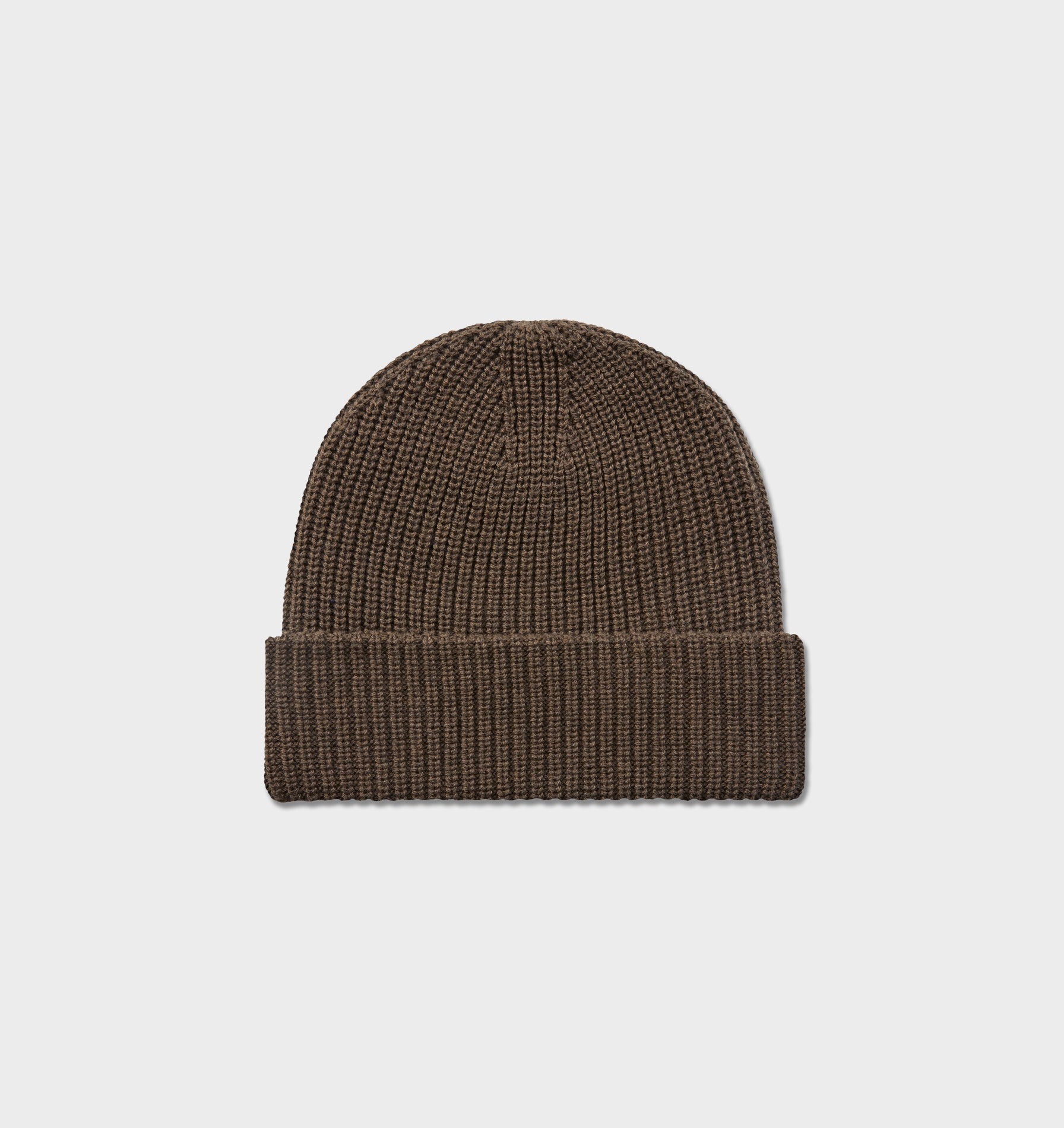 Clifton Wool Beanie - Burnt Olive