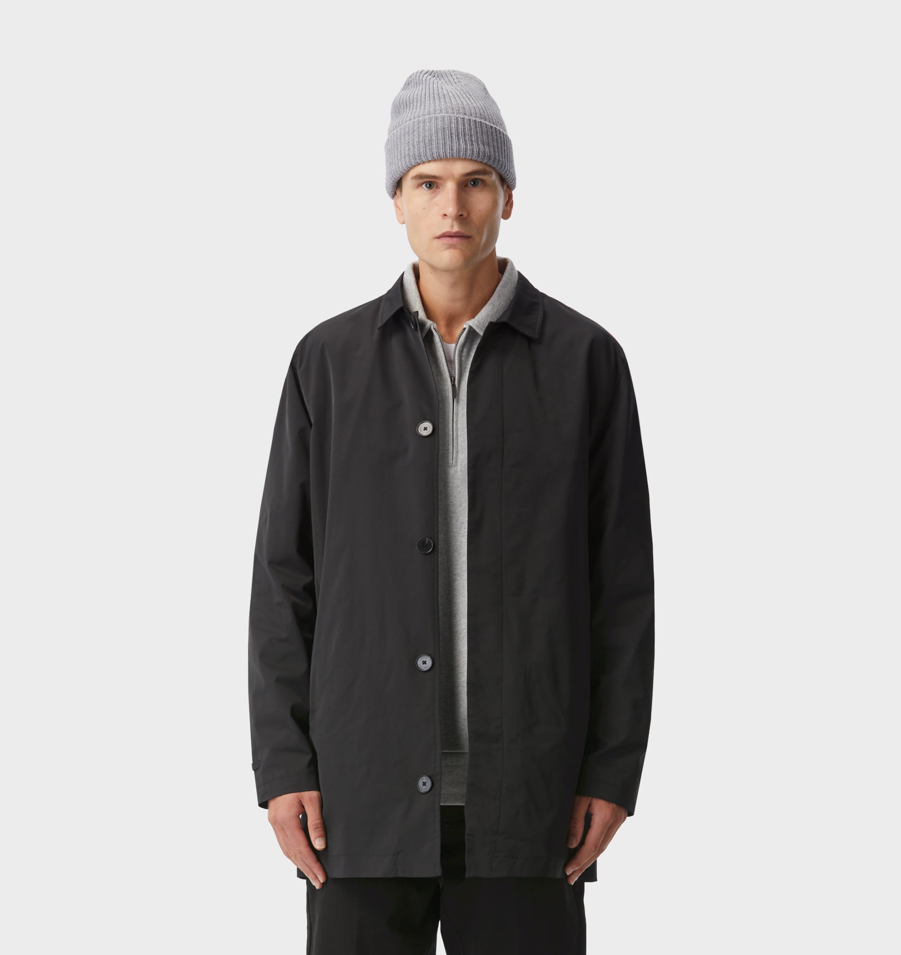 Miller Overcoat - Black
