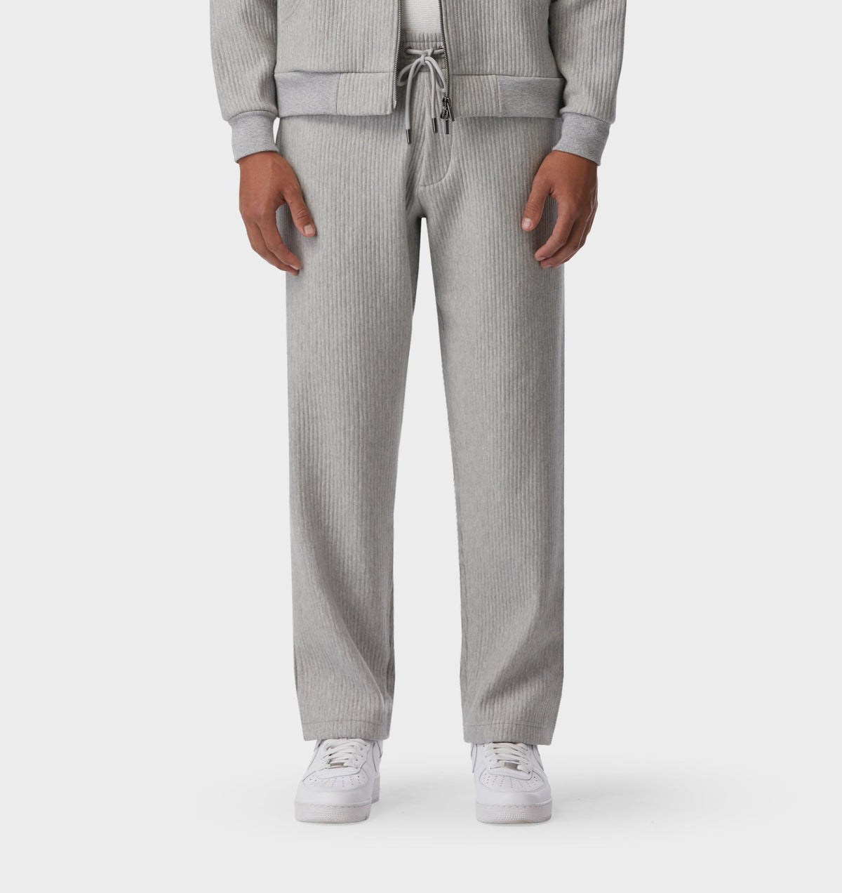 Textured Trackie Pant - Vintage Grey