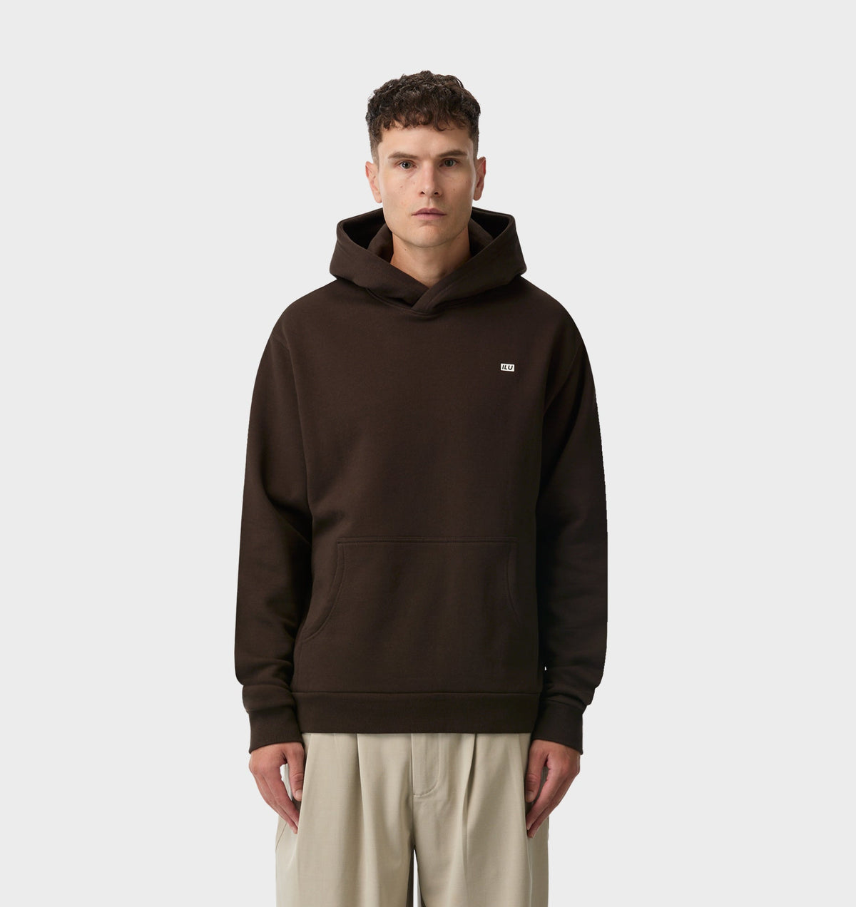 Uniform Logo Hood - Coffee Bean
