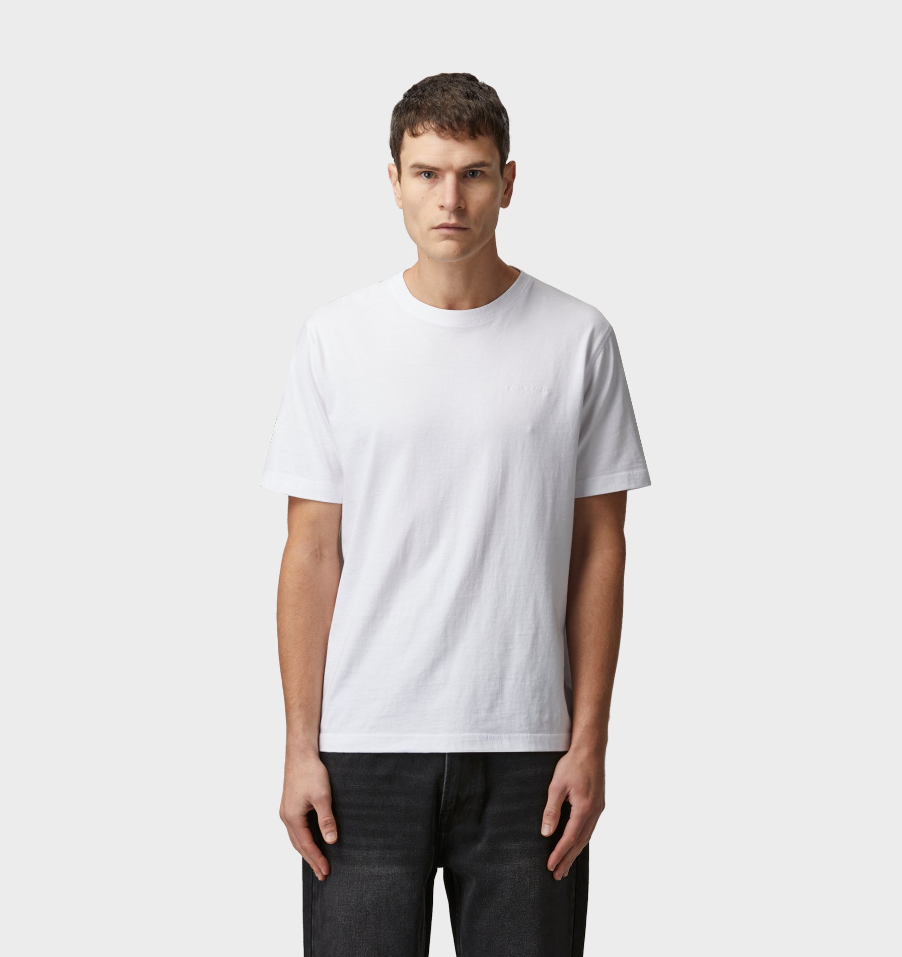 Jeremy Slim Tee - White