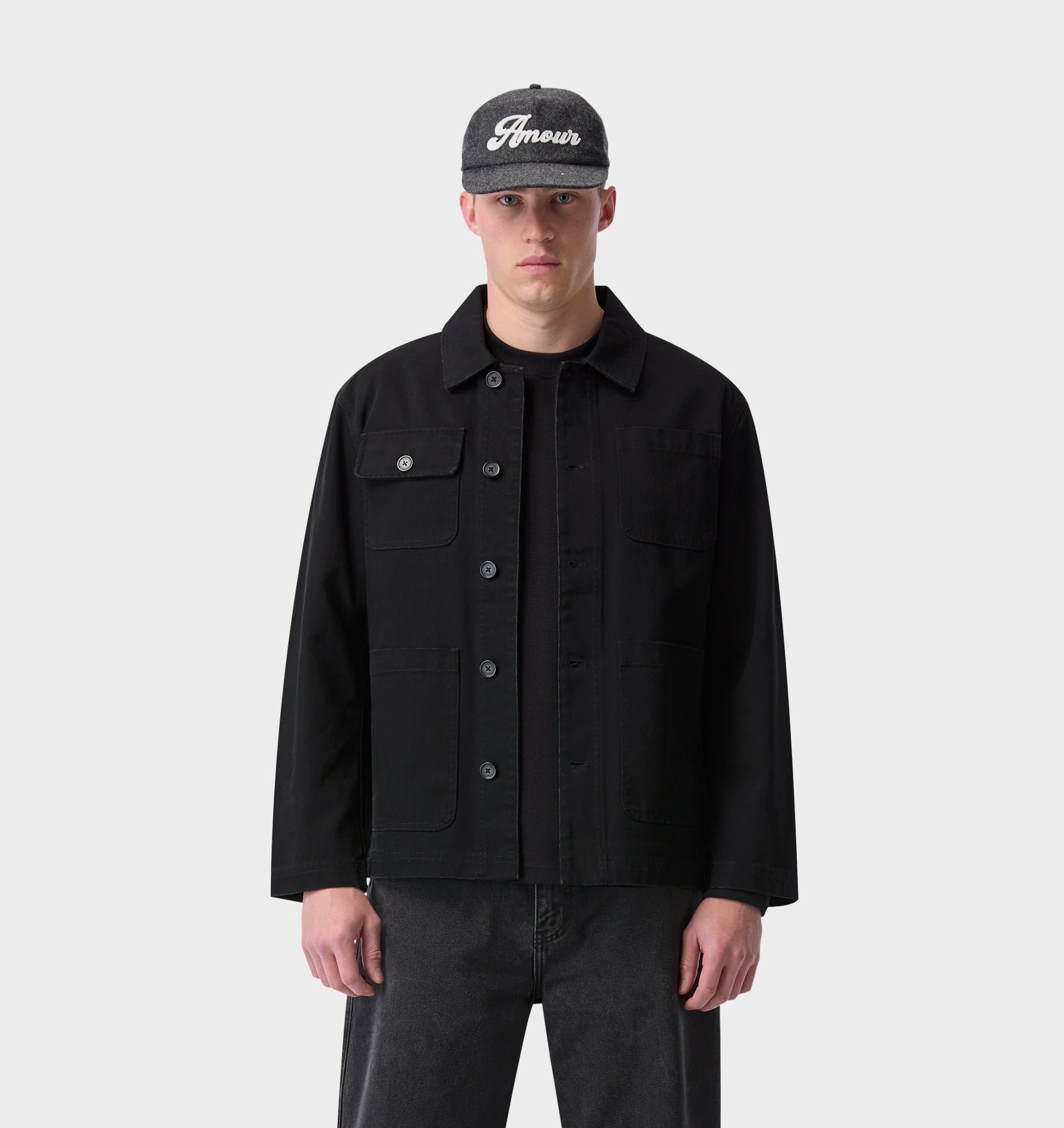 Chore Jacket - Faded Black