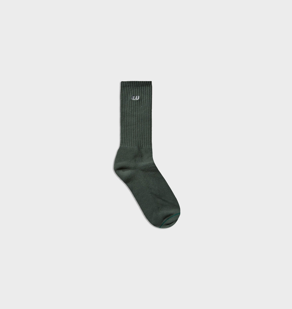 Basic Sock - Smokey Green