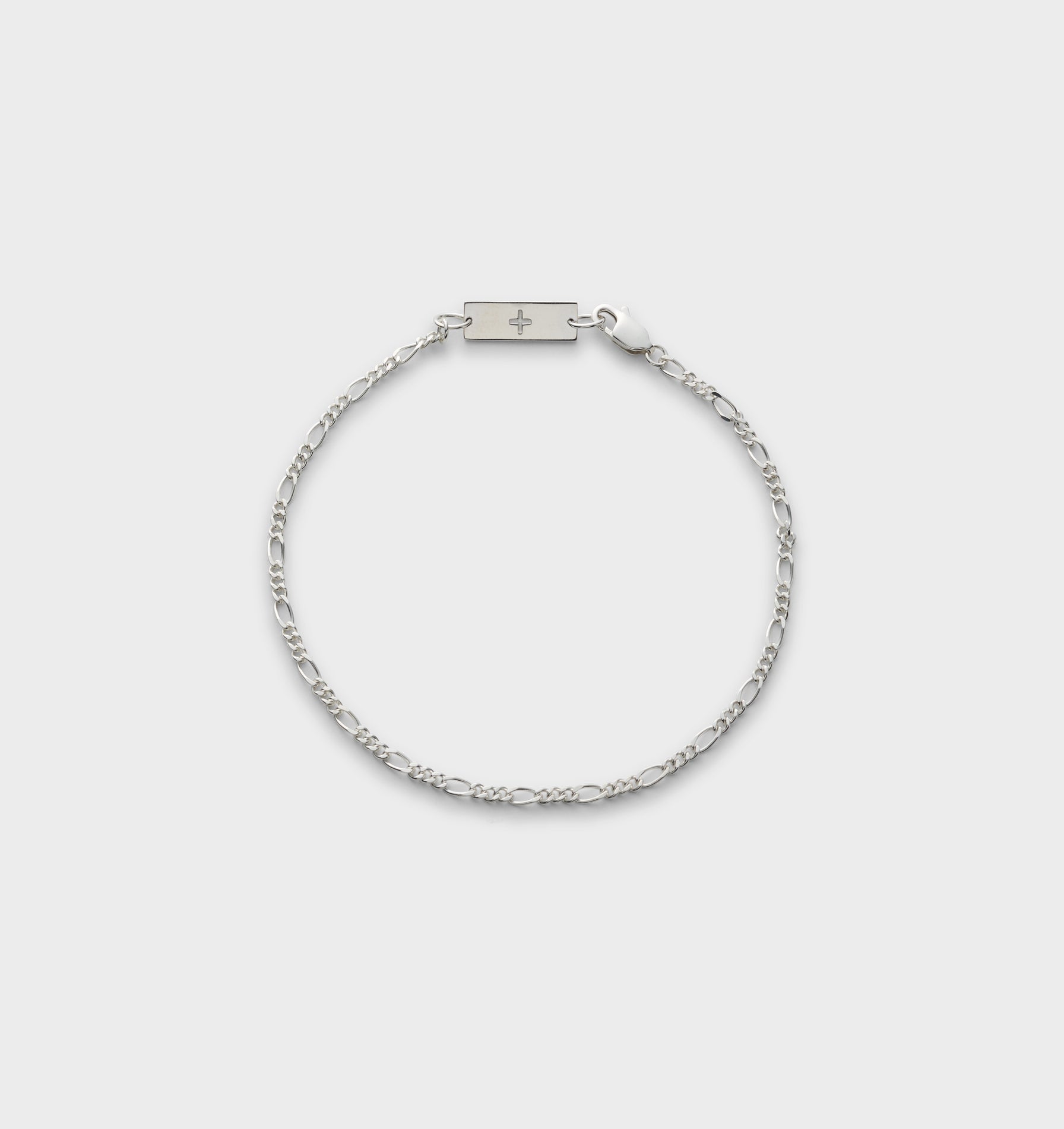 Irregular Linked Bracelet - Silver