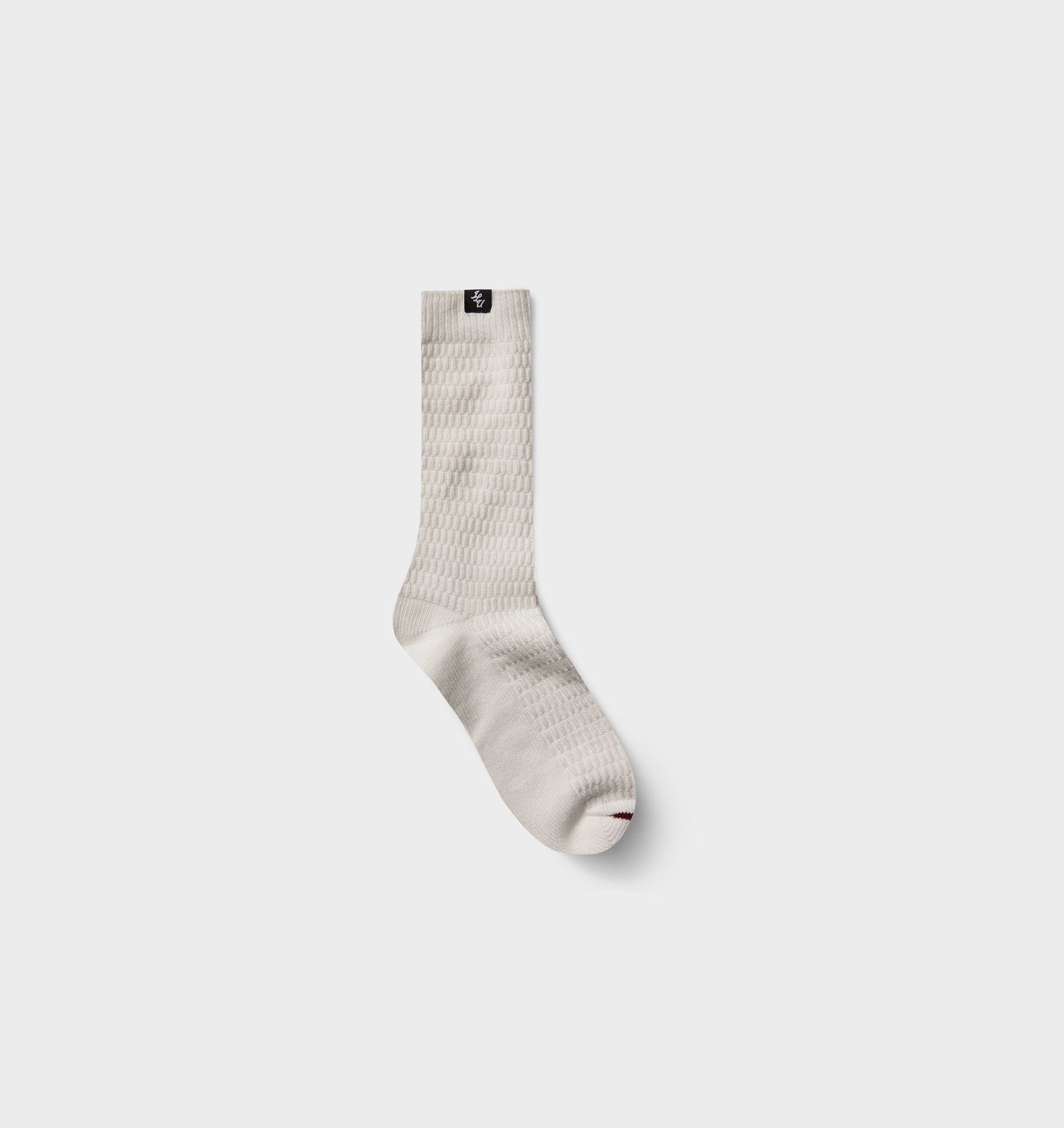 Grid Sock - White