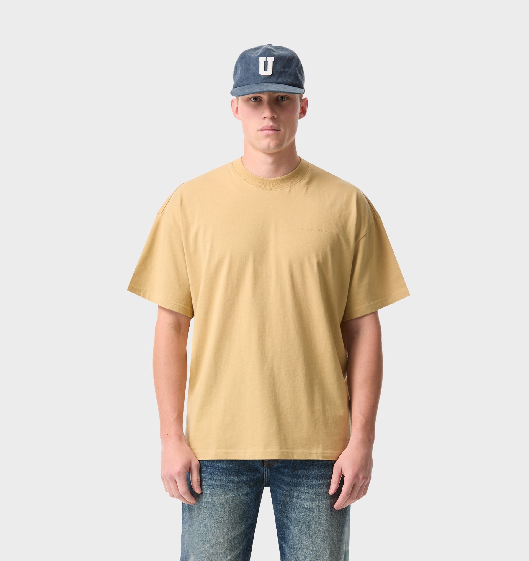 Box Tee 2.0 - Smokey Mustard