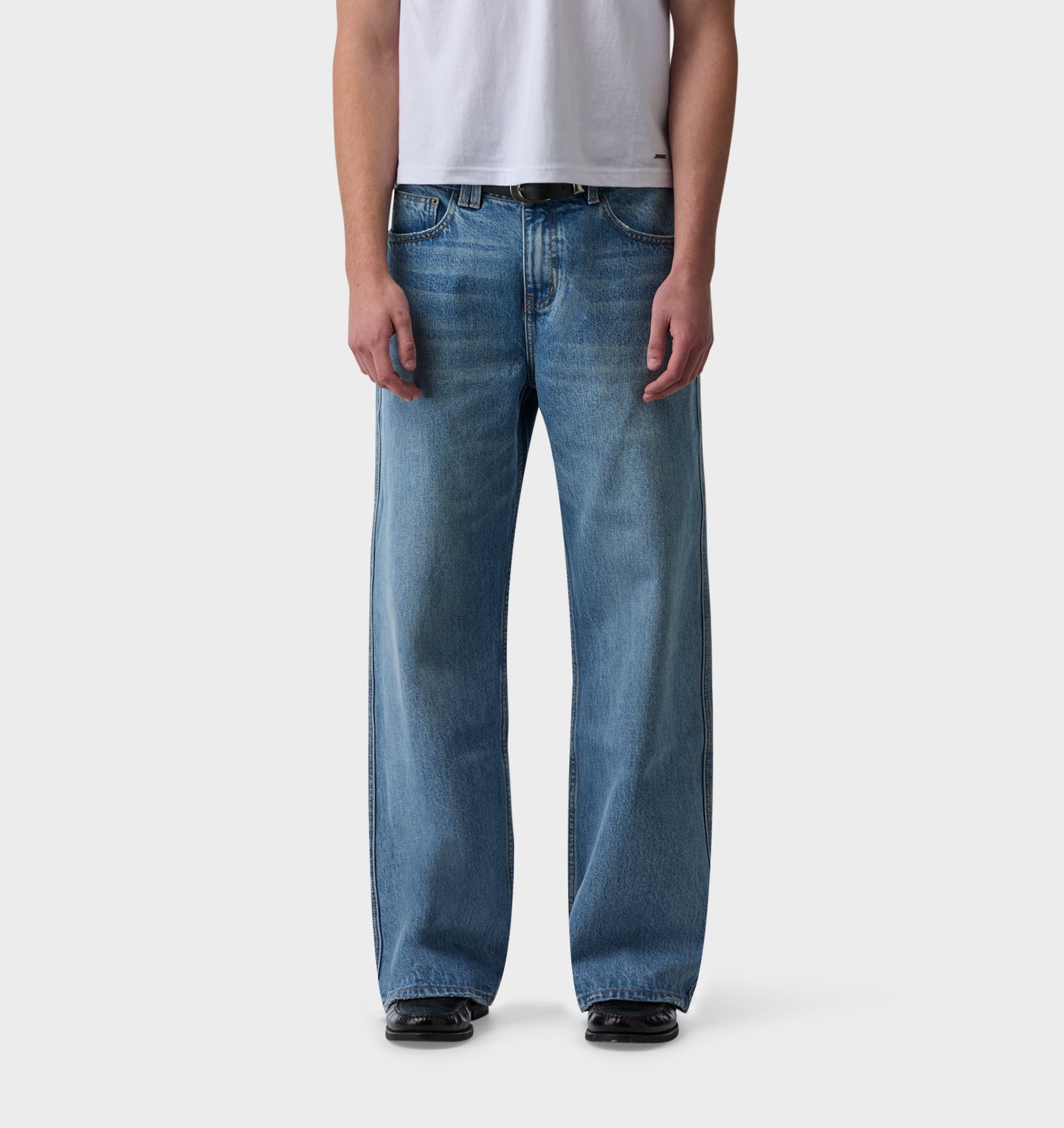 Dallas Loose Denim - Washed Vintage Blue
