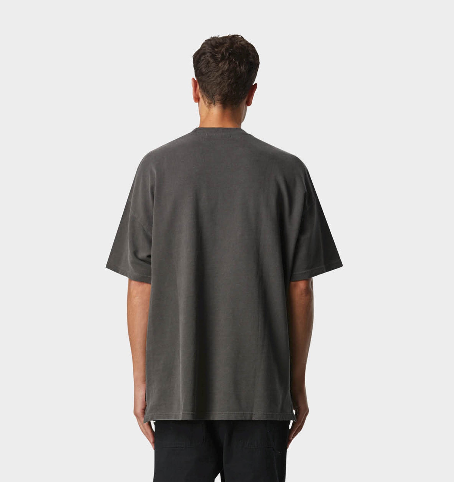 Heavy Box Tee - Washed Black