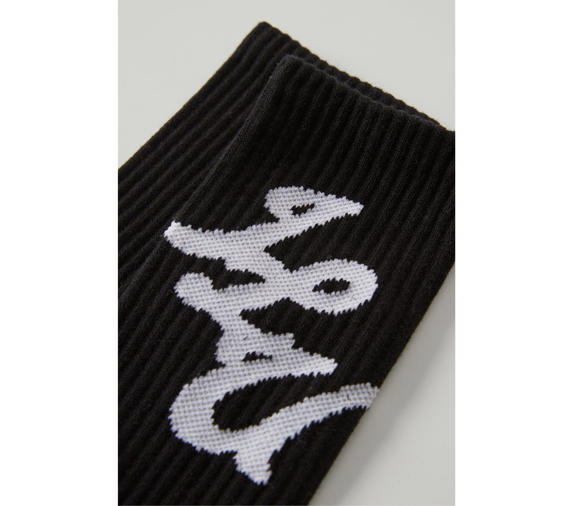 Initial Sock - Black