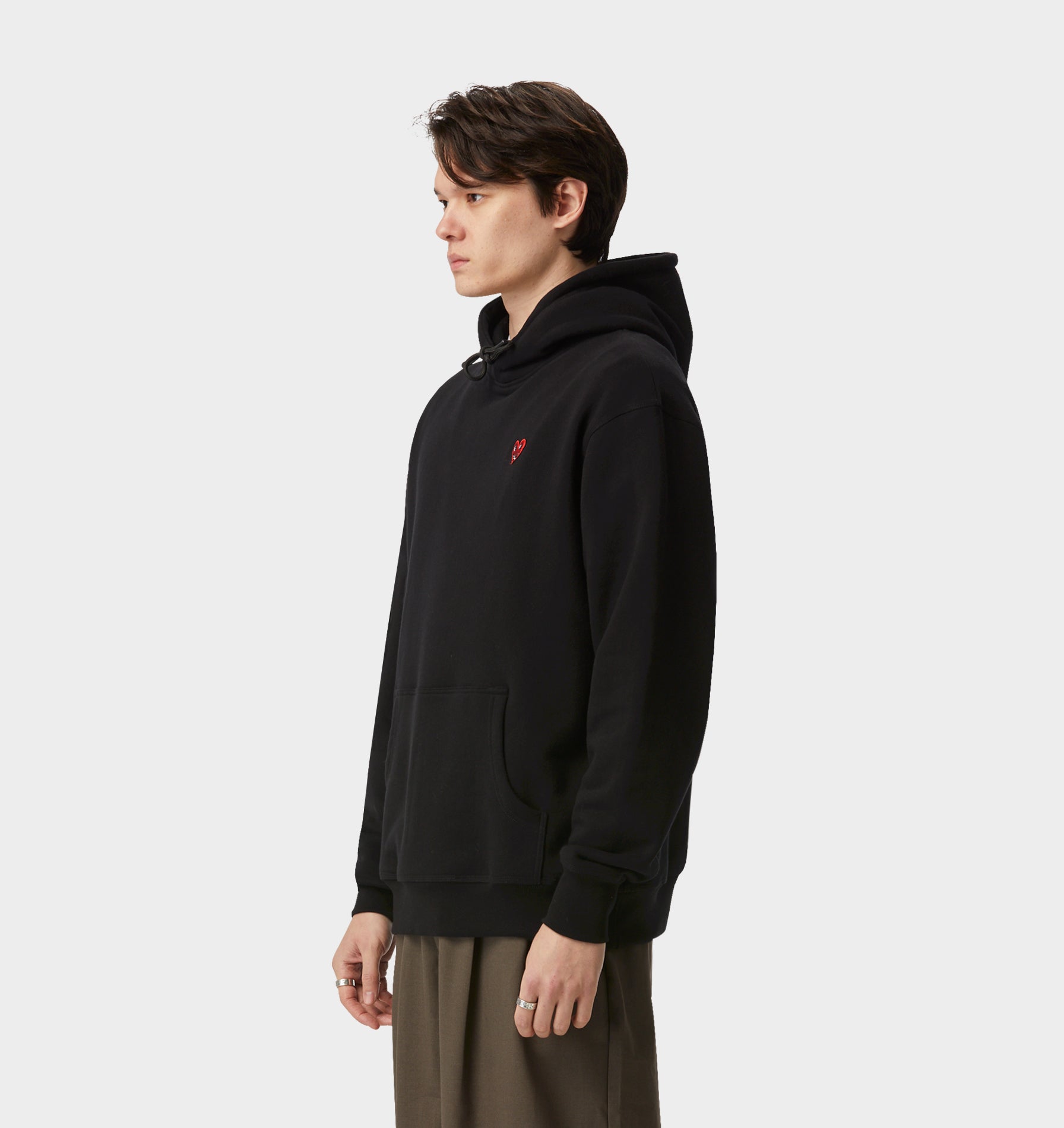 KH Heart Jonty Hood - Black