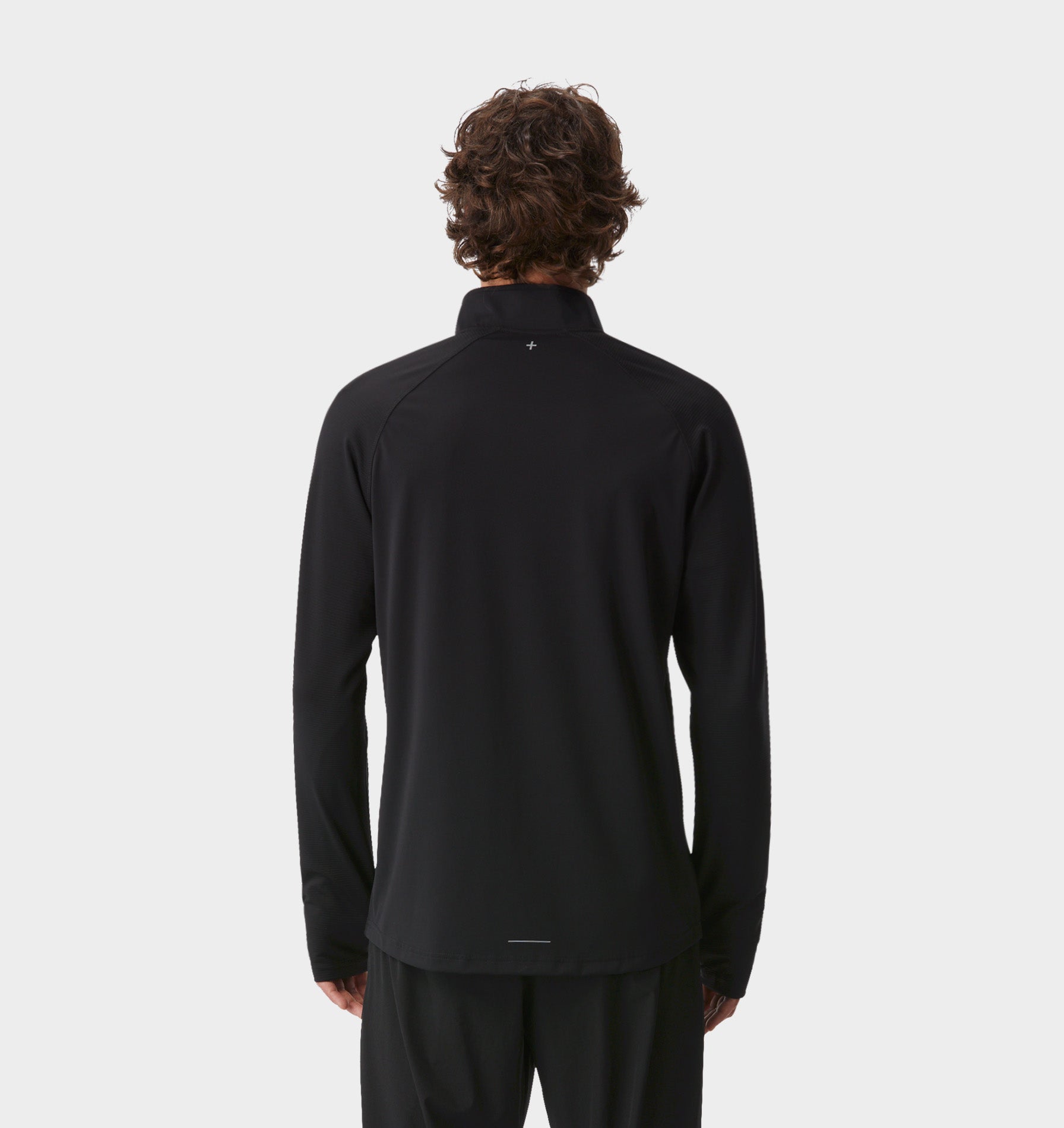 Active Quarter Zip - Black