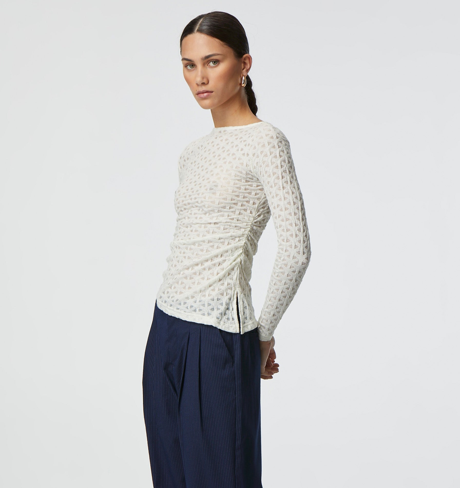 Lani Lace Top - Cream