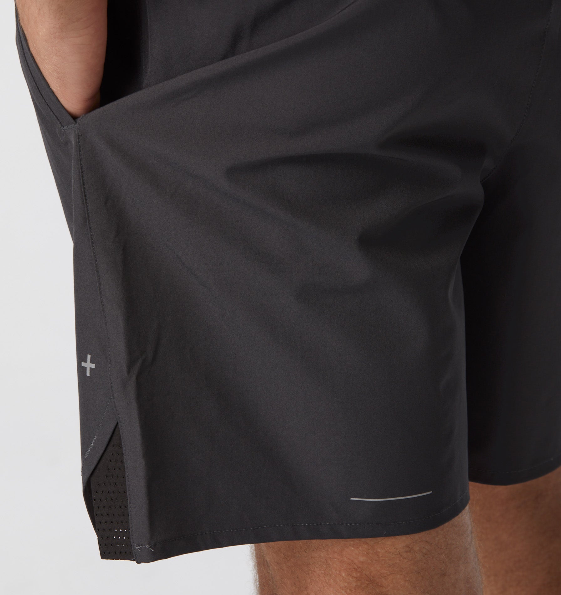 Active 5 Inch Short - Charcoal