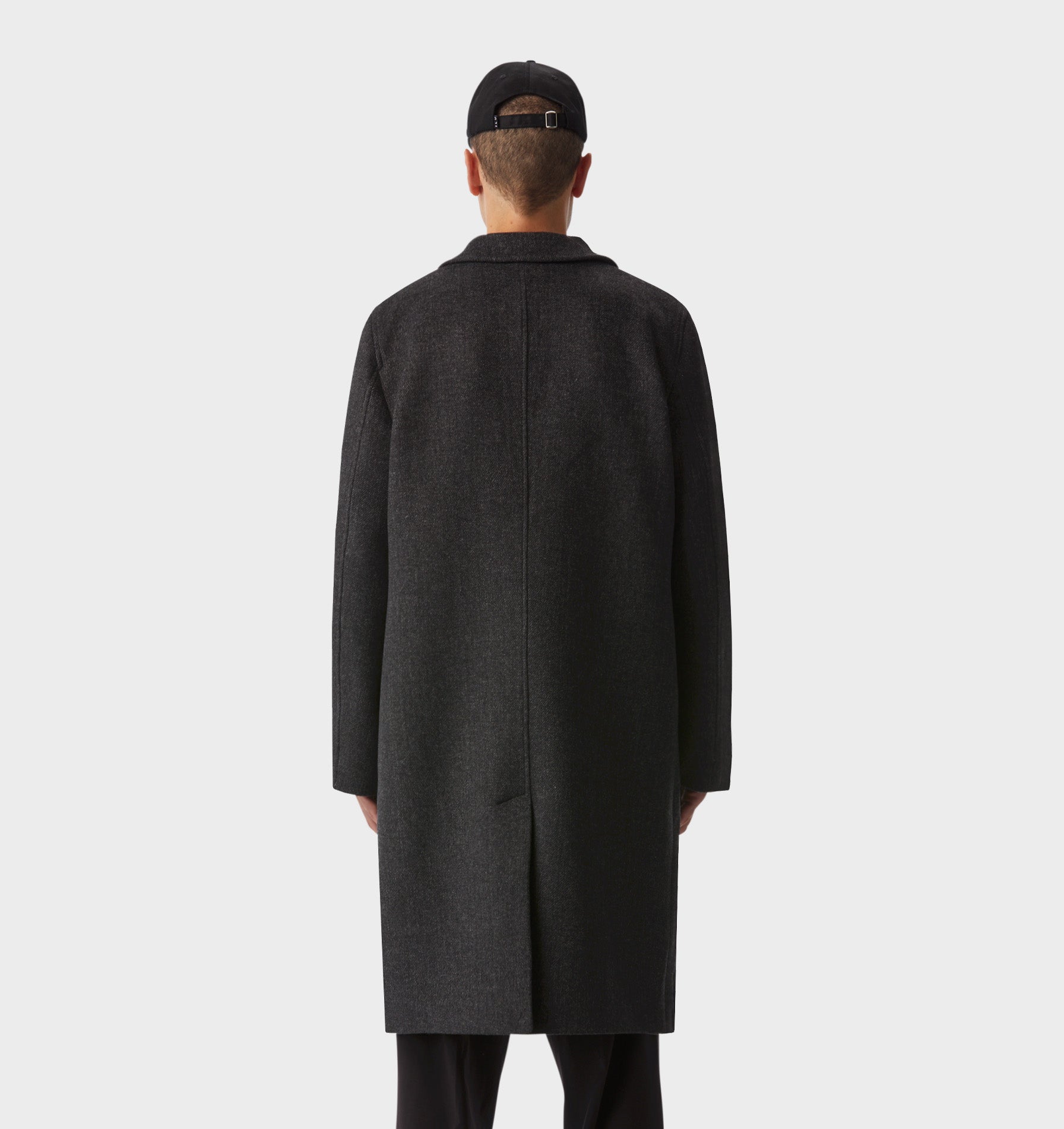 Don Car Coat - Charcoal