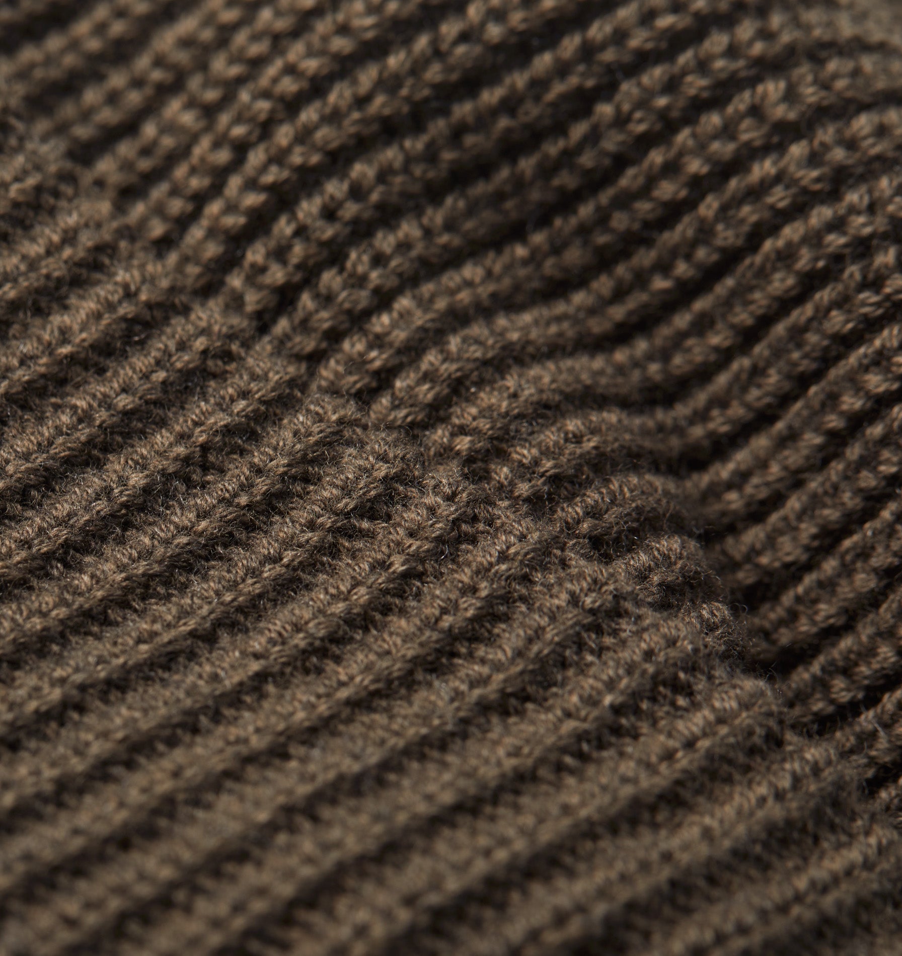 Clifton Wool Beanie - Burnt Olive