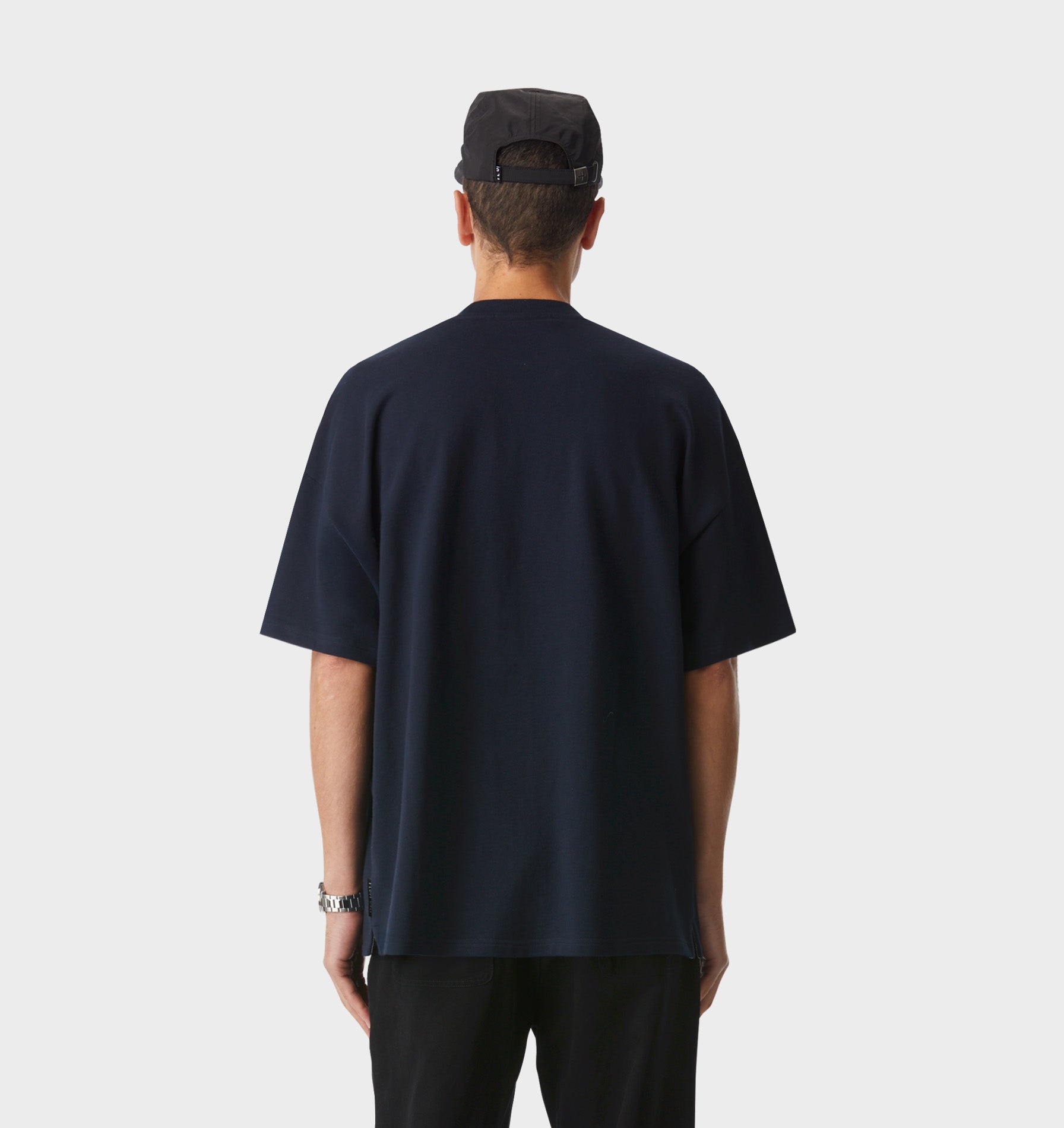 Heavy Box Tee - Midnight Navy