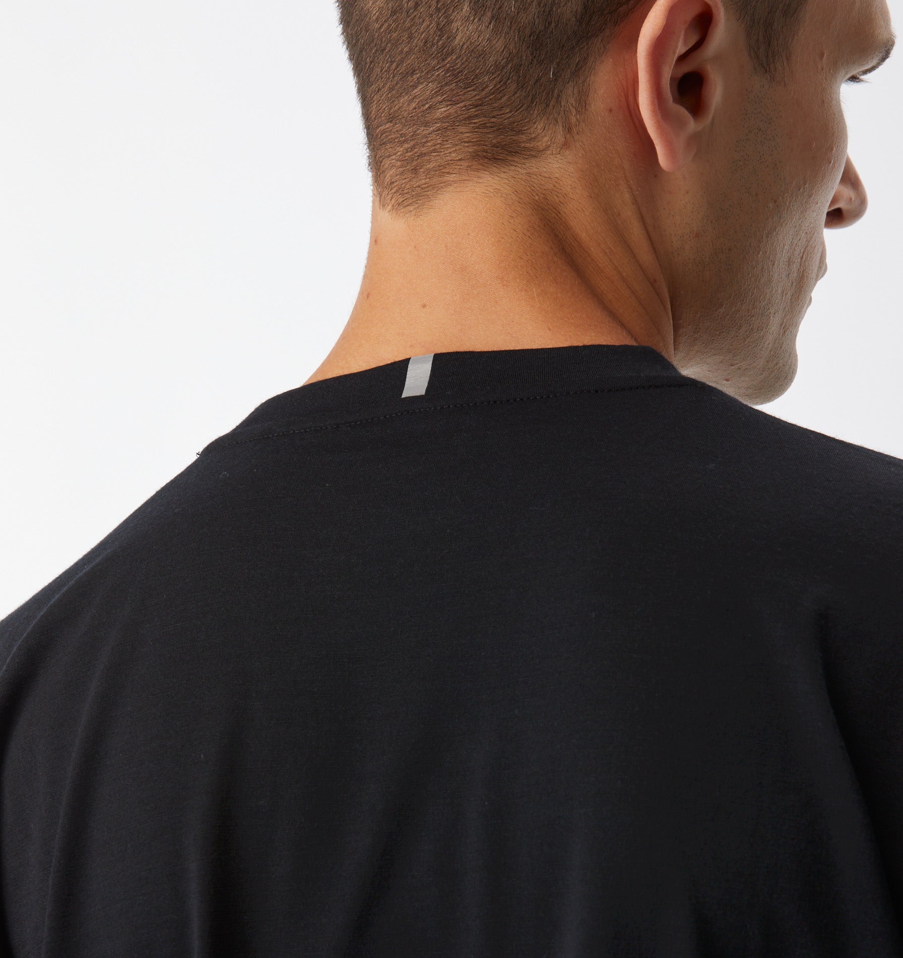 Merino Active Box Tee - Black