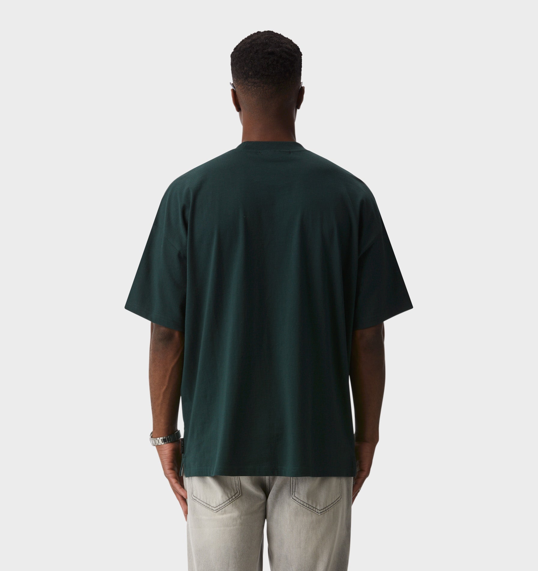 Box Tee - Dark Green