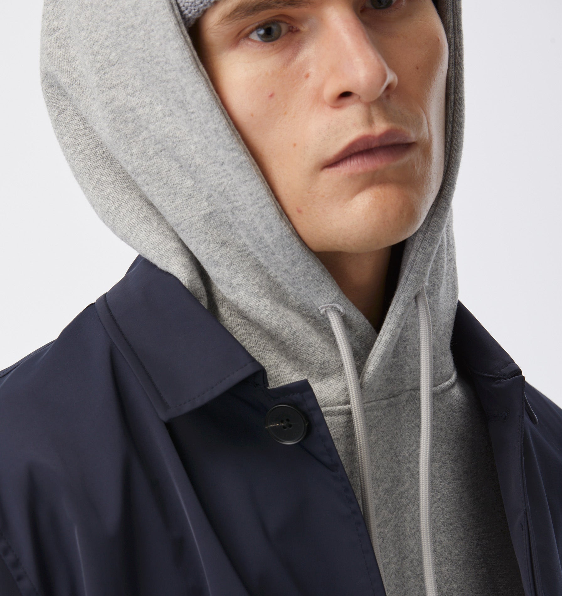 Miller Overcoat - Navy