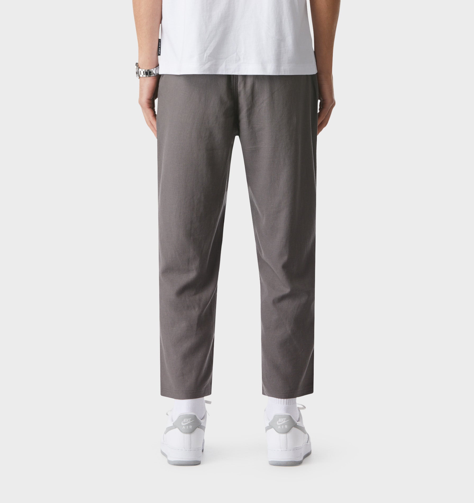 Fitch Cropped Pant - Mushroom