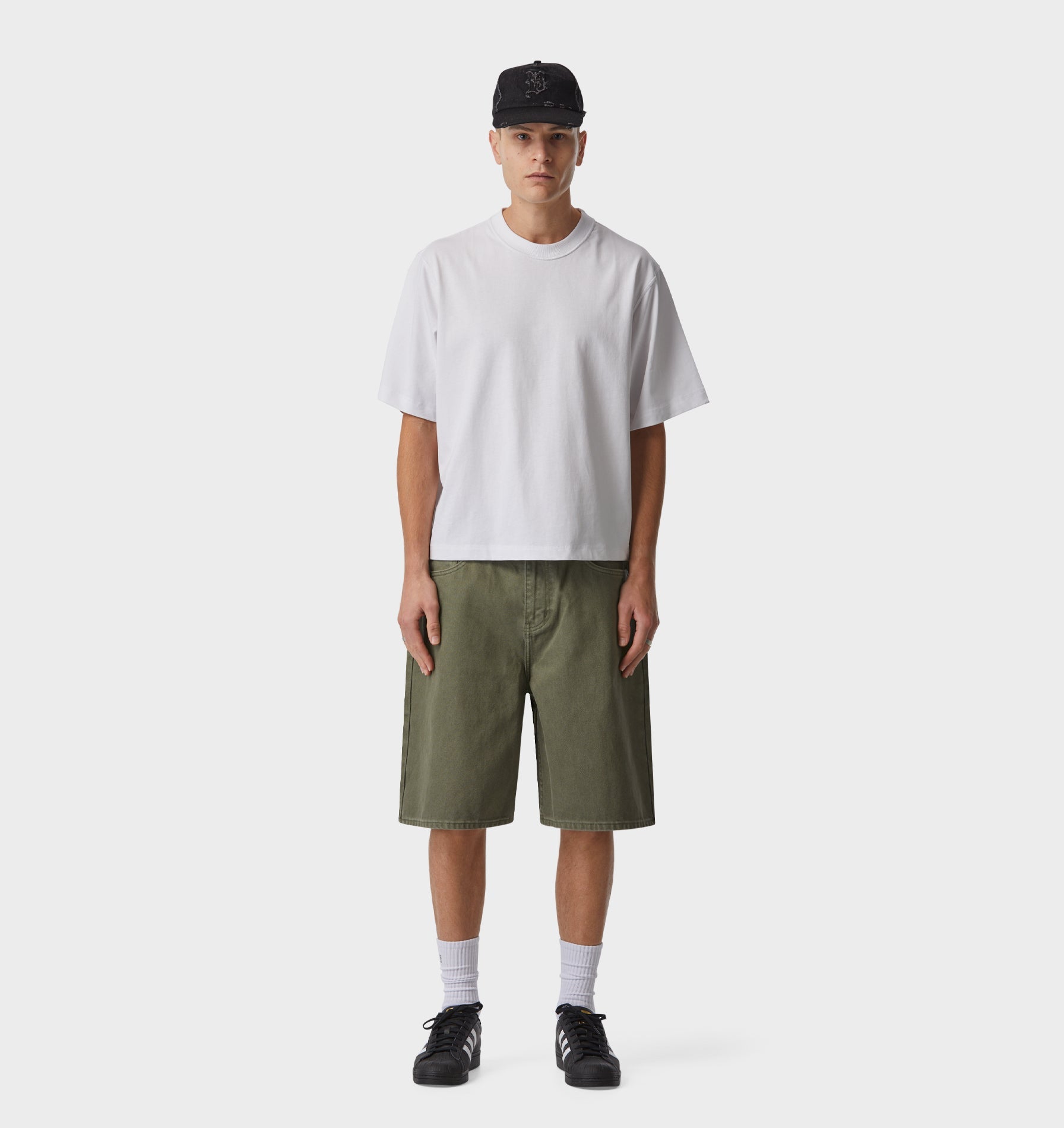 Wyatt Denim Short - Moss