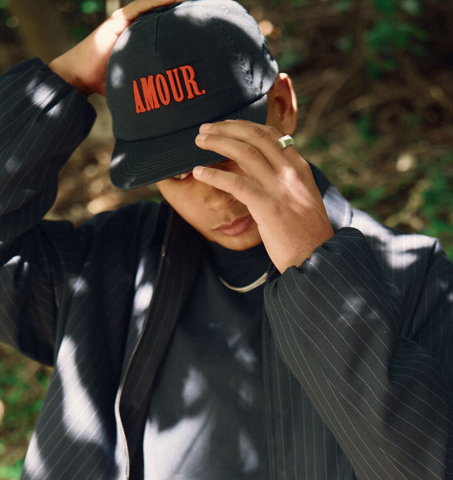 Amour Ryder Cap - Navy/Red