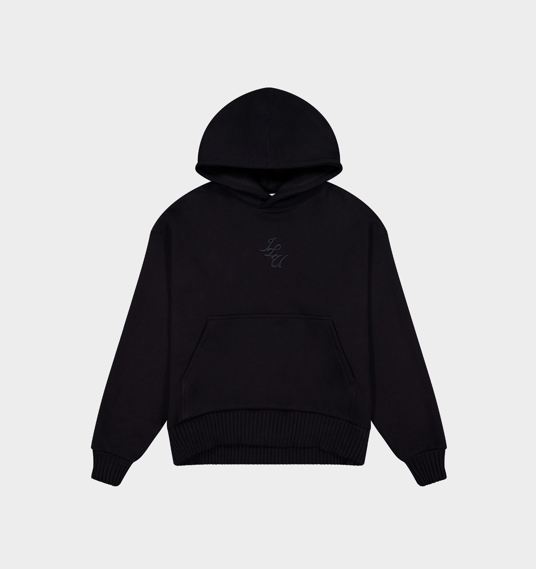 Crop Box Hood - Black