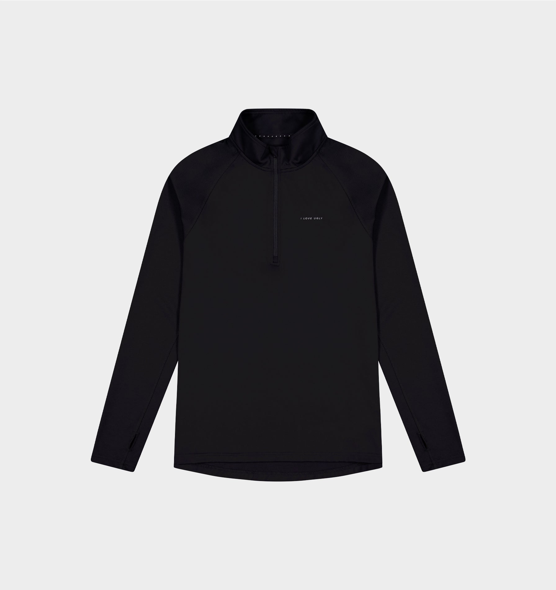 Active Quarter Zip - Black