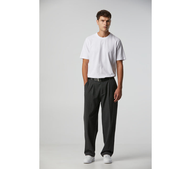 Winston Pant - Charcoal Houndstooth