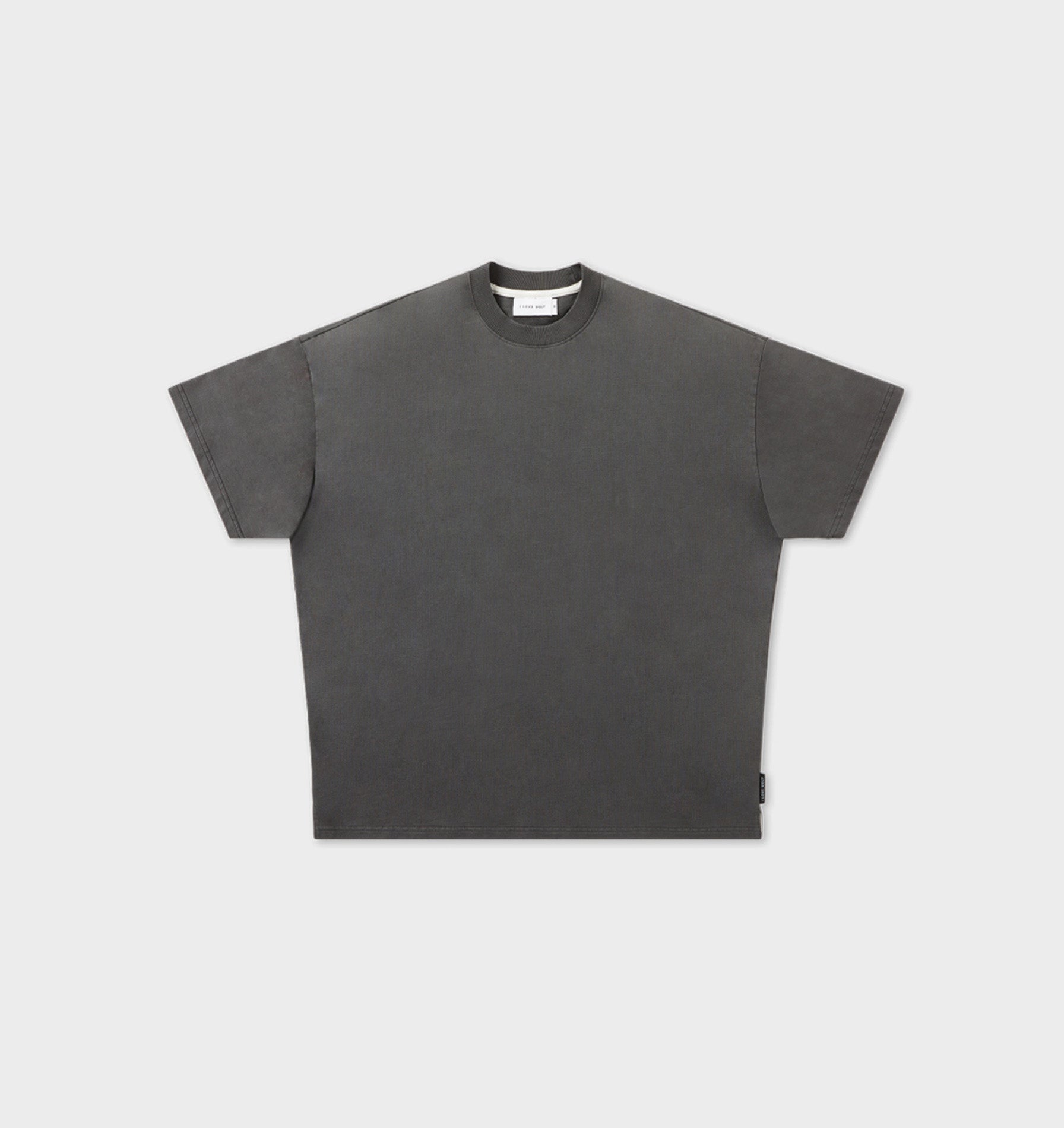 Heavy Box Tee - Washed Black