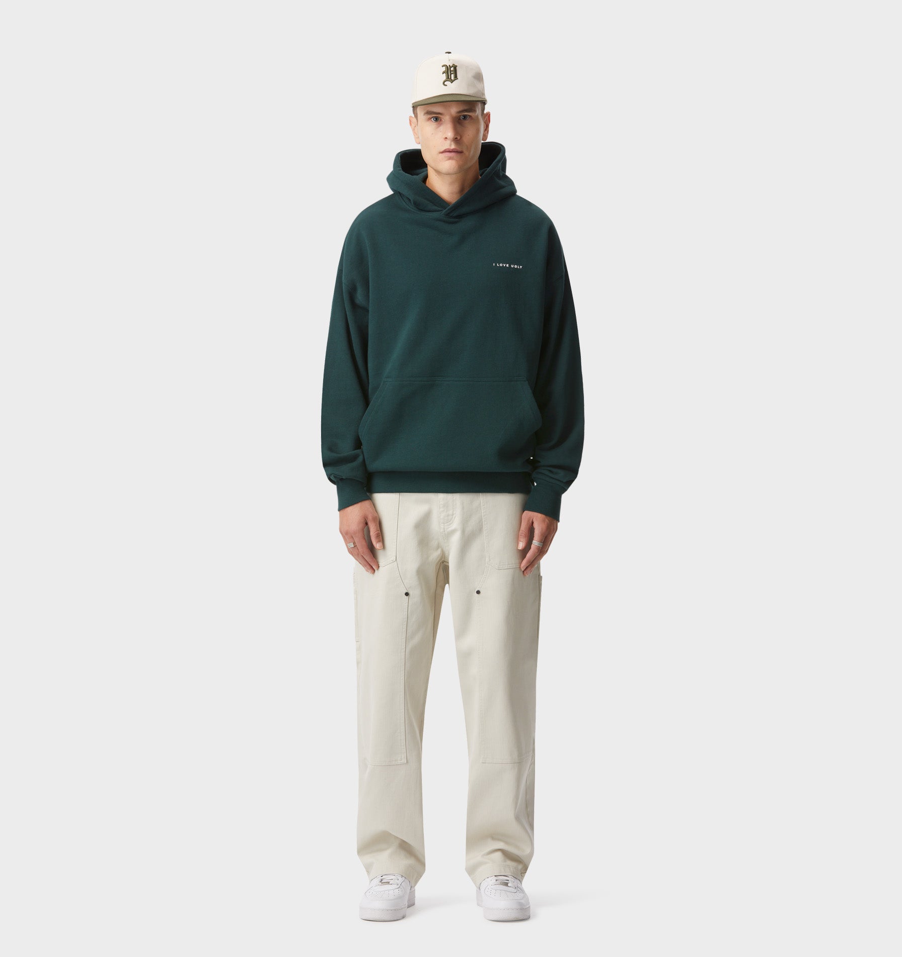 Double Knee Workers Pant - Stone