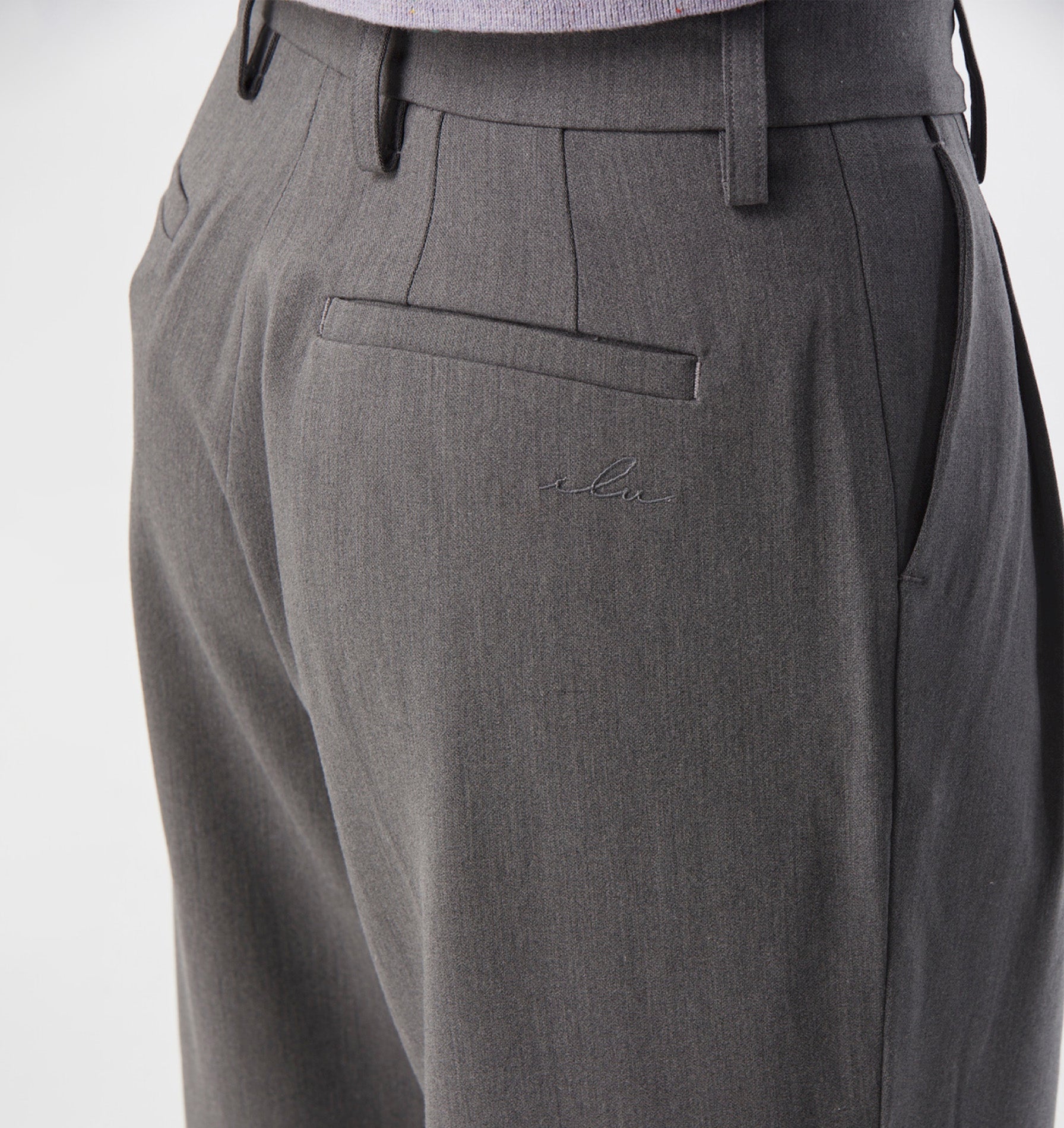 Mica Wide Pant - Grey