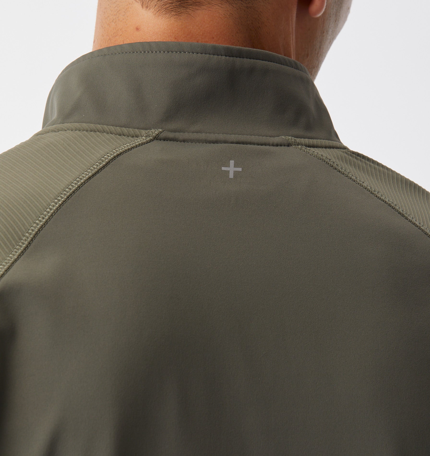 Active Quarter Zip - Olive