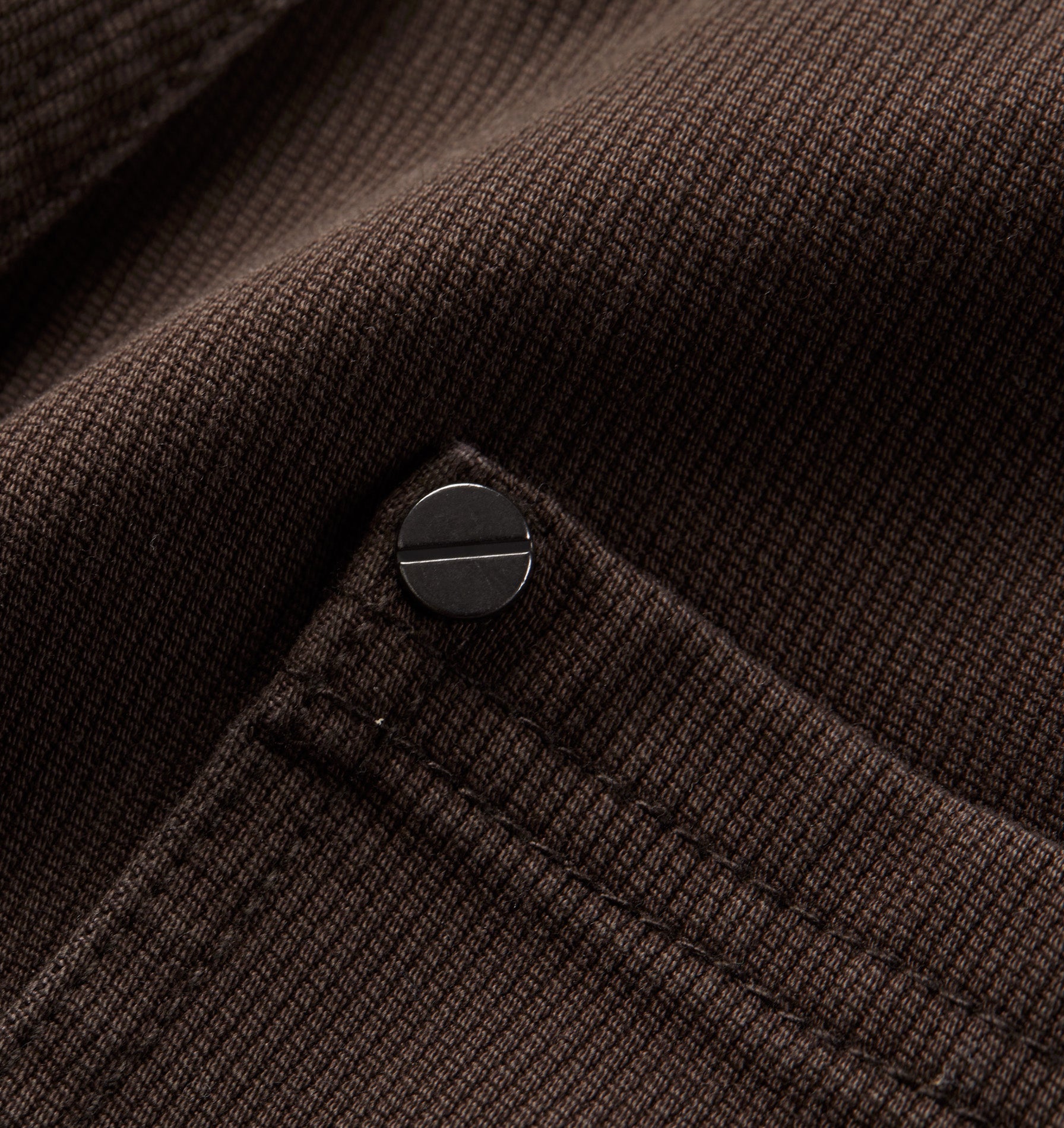 Double Knee Workers Pant - Washed Espresso