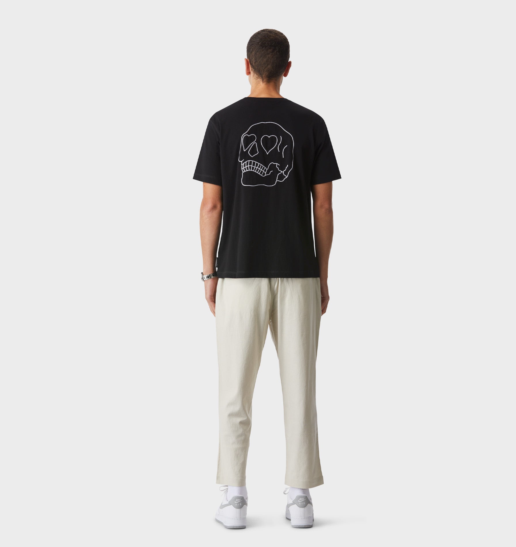 Chainstitch Jeremy Tee - Black