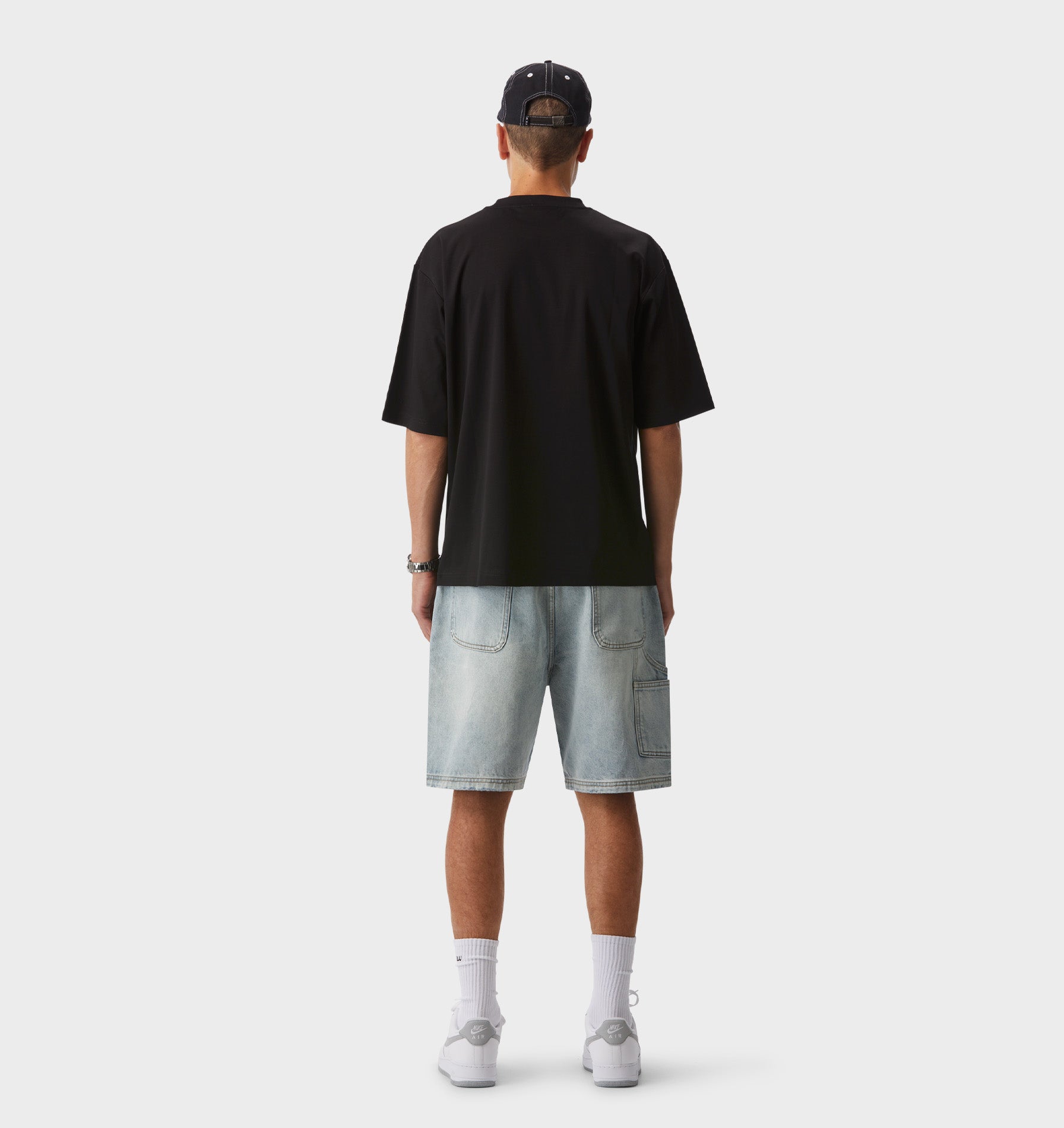 Clean Carpenter Short - Light Vintage Blue