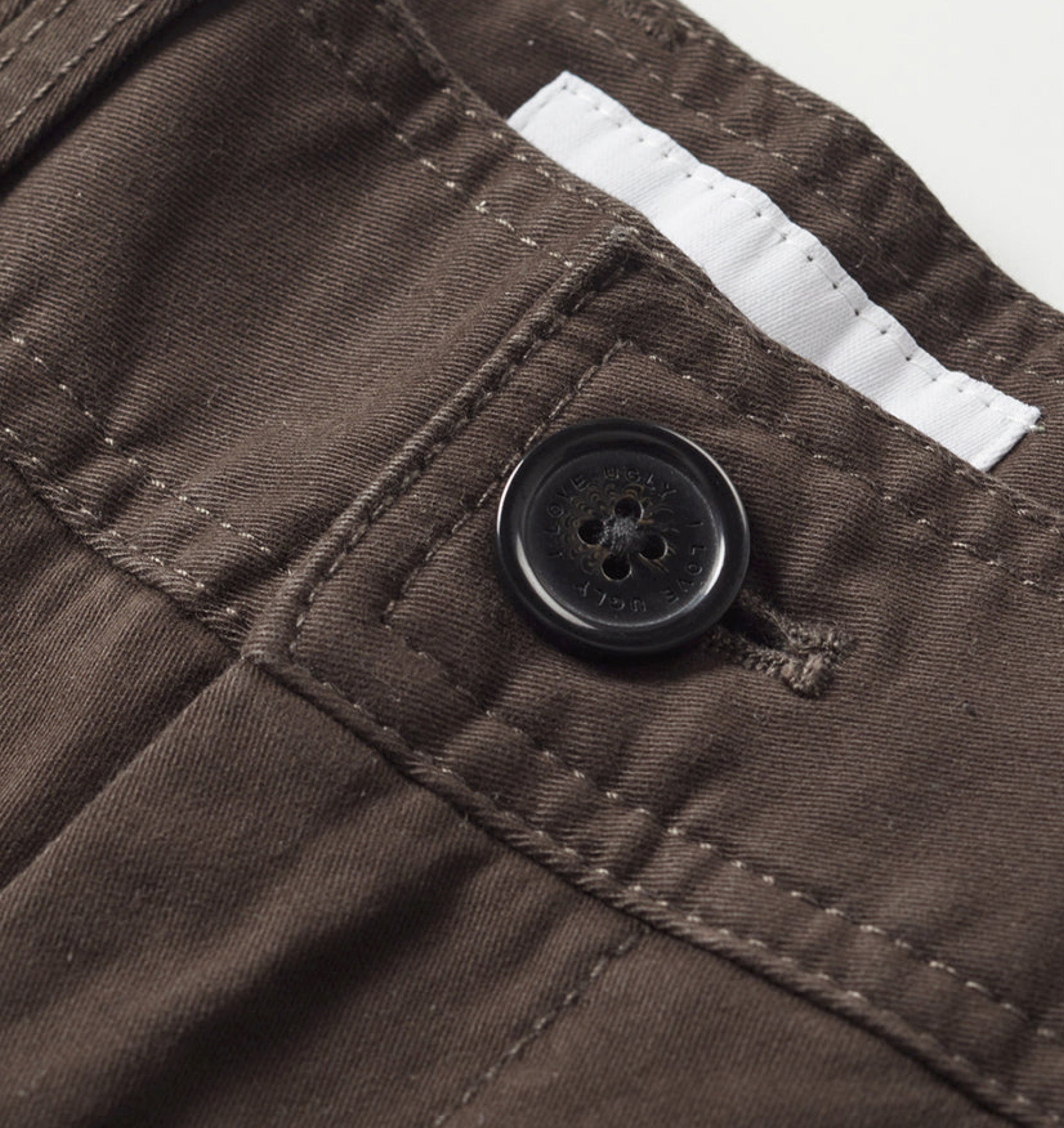 Full Length Slim Kobe Pant - Dark Brown