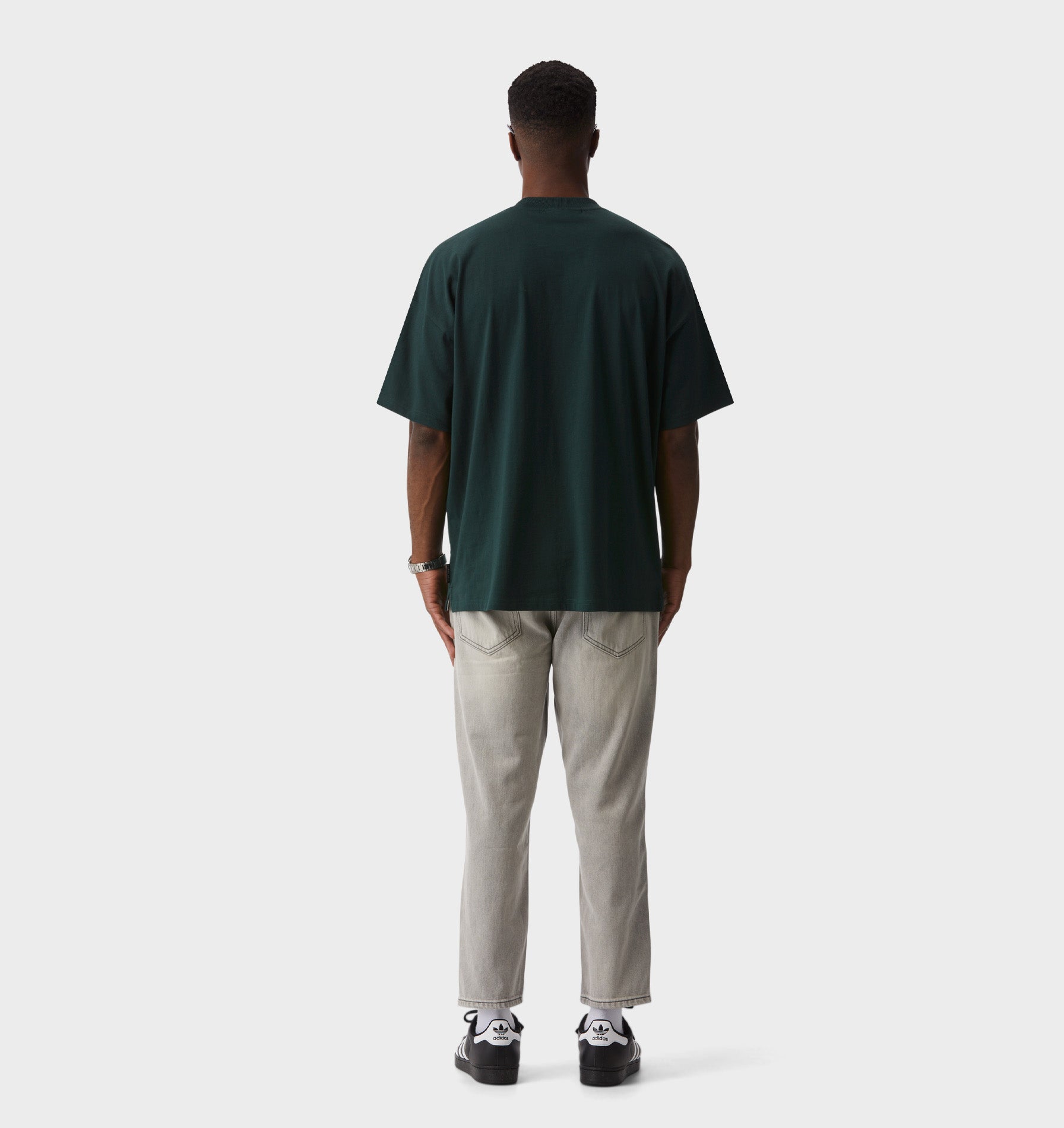 Box Tee - Dark Green