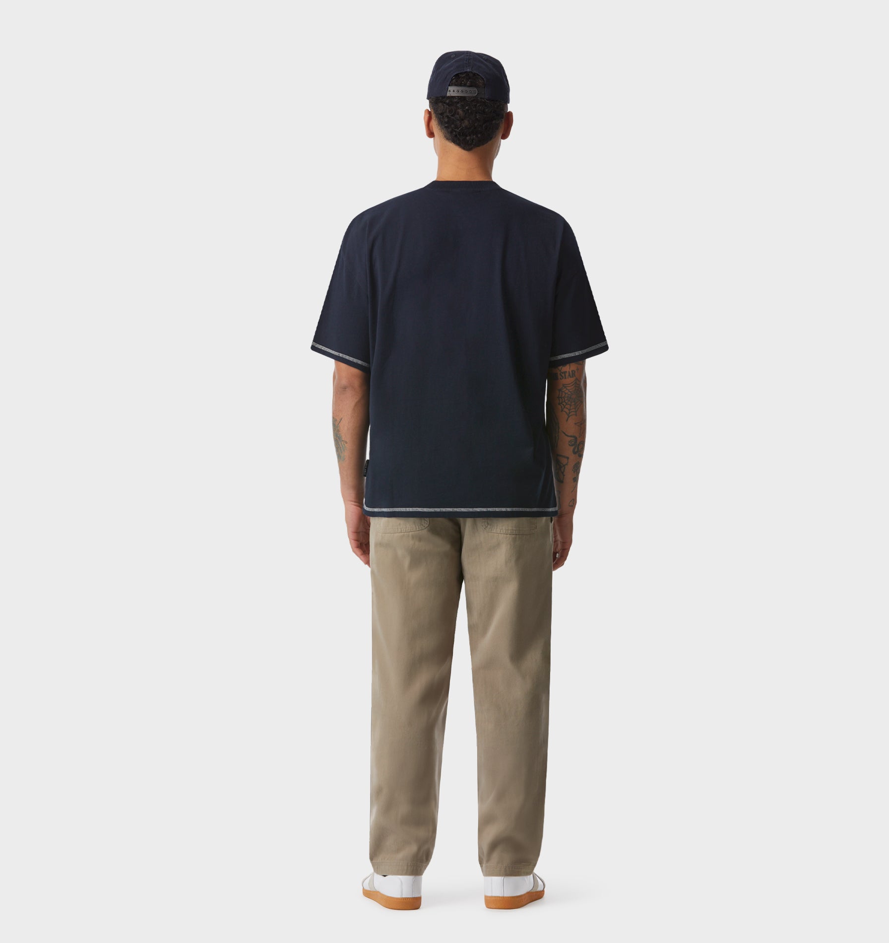 Herringbone Cooper Pant - Taupe